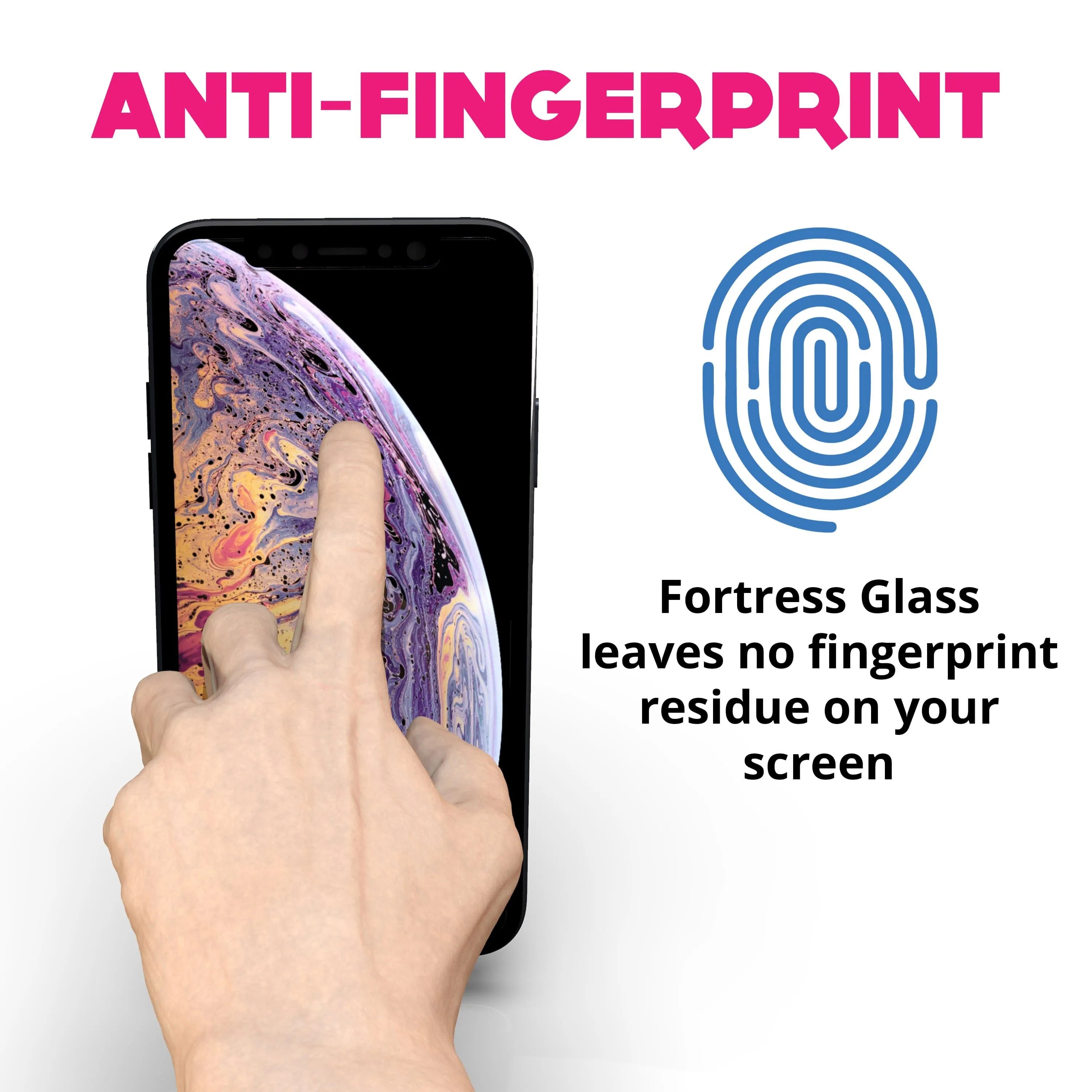 Fortress iPhone 12 Mini Screen Protector - $200 Device Coverage Scooch Screen Protector