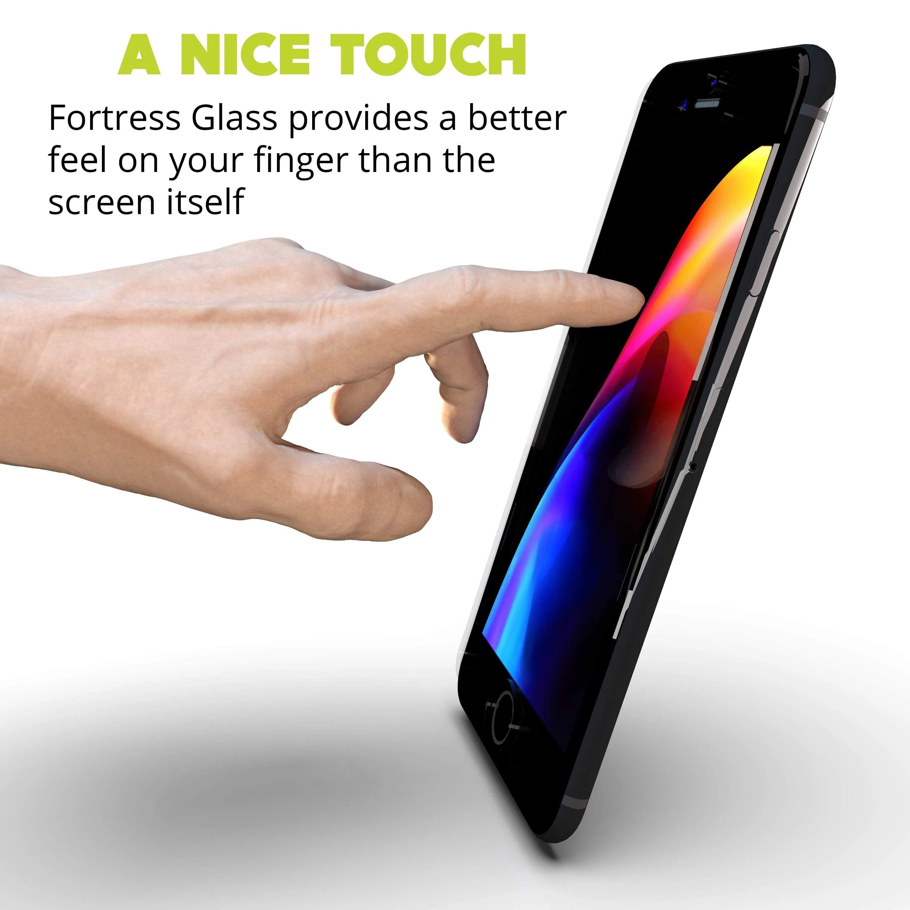 Fortress iPhone 8/7 Plus Screen Protector - $200 Device Coverage  Scooch Screen Protector