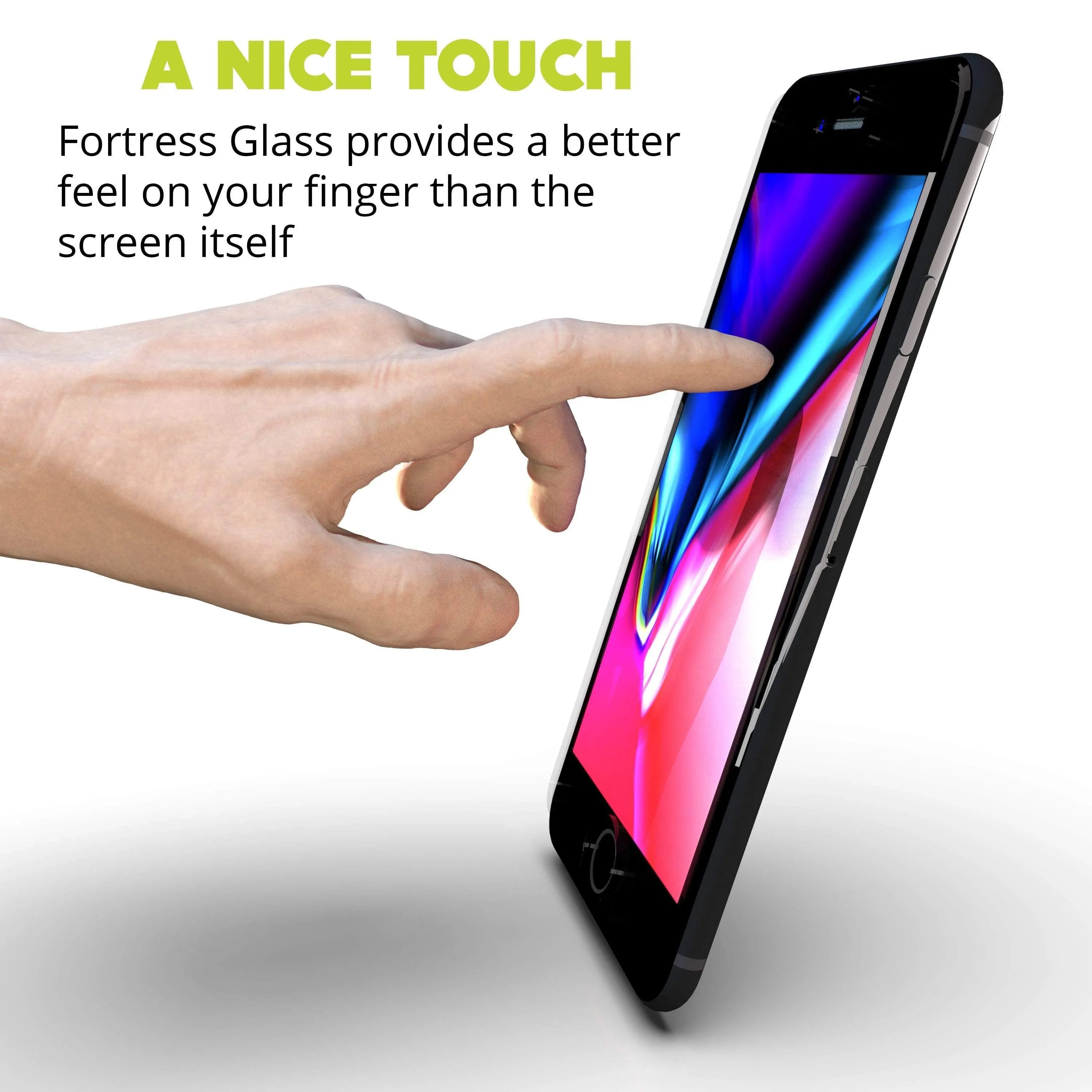 Fortress iPhone SE/8/7 Screen Protector - $200 Device Coverage Scooch Screen Protector