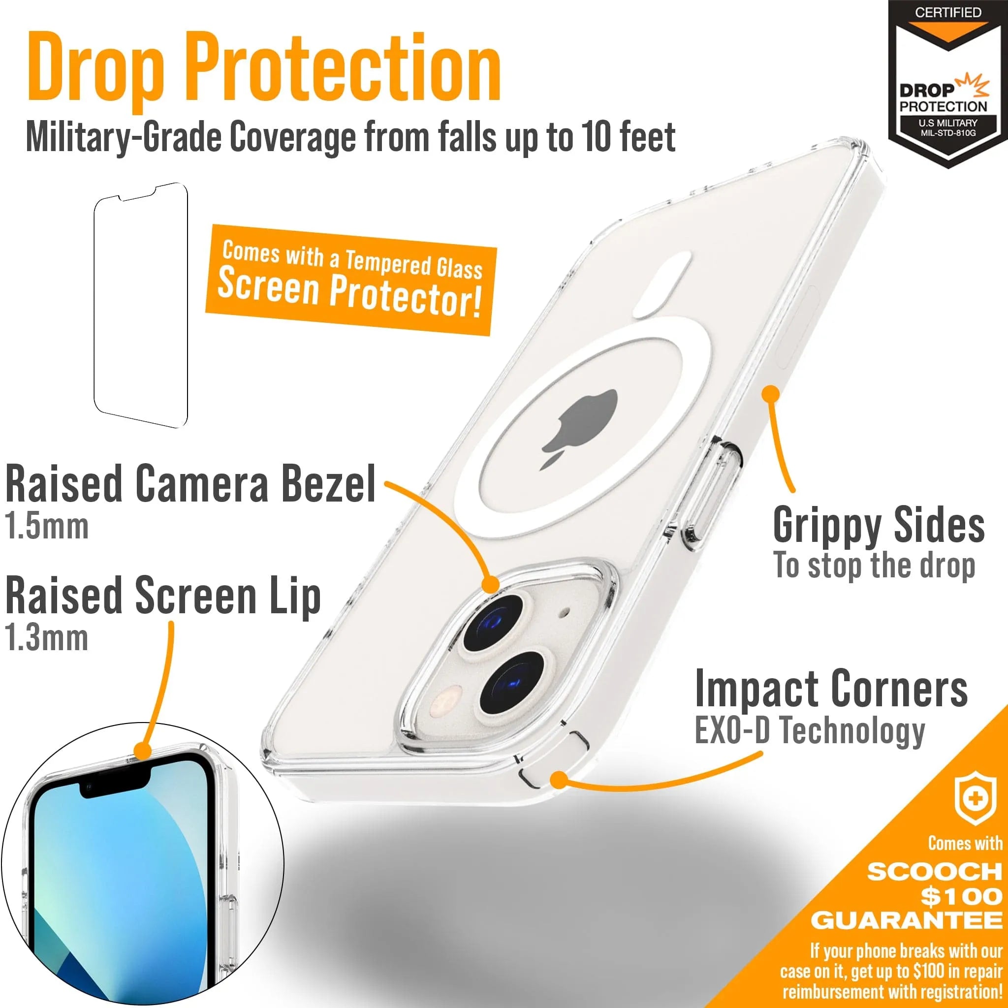 Scooch MagCase for iPhone 13 Mini Scooch MagCase