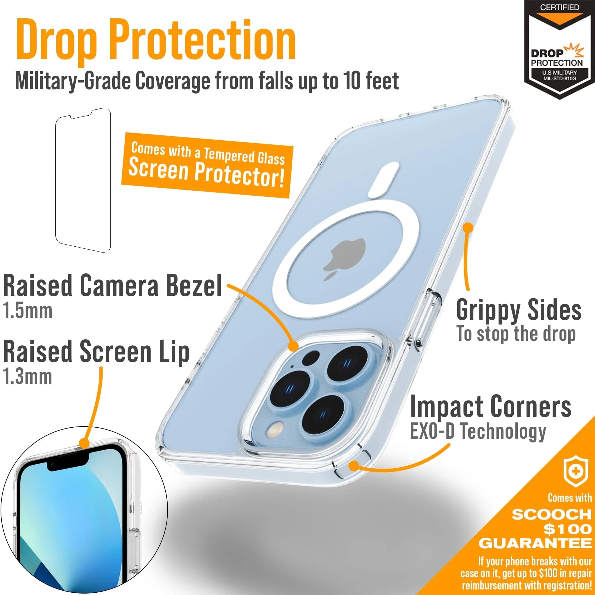 Scooch MagCase for iPhone 13 Pro Max Scooch MagCase