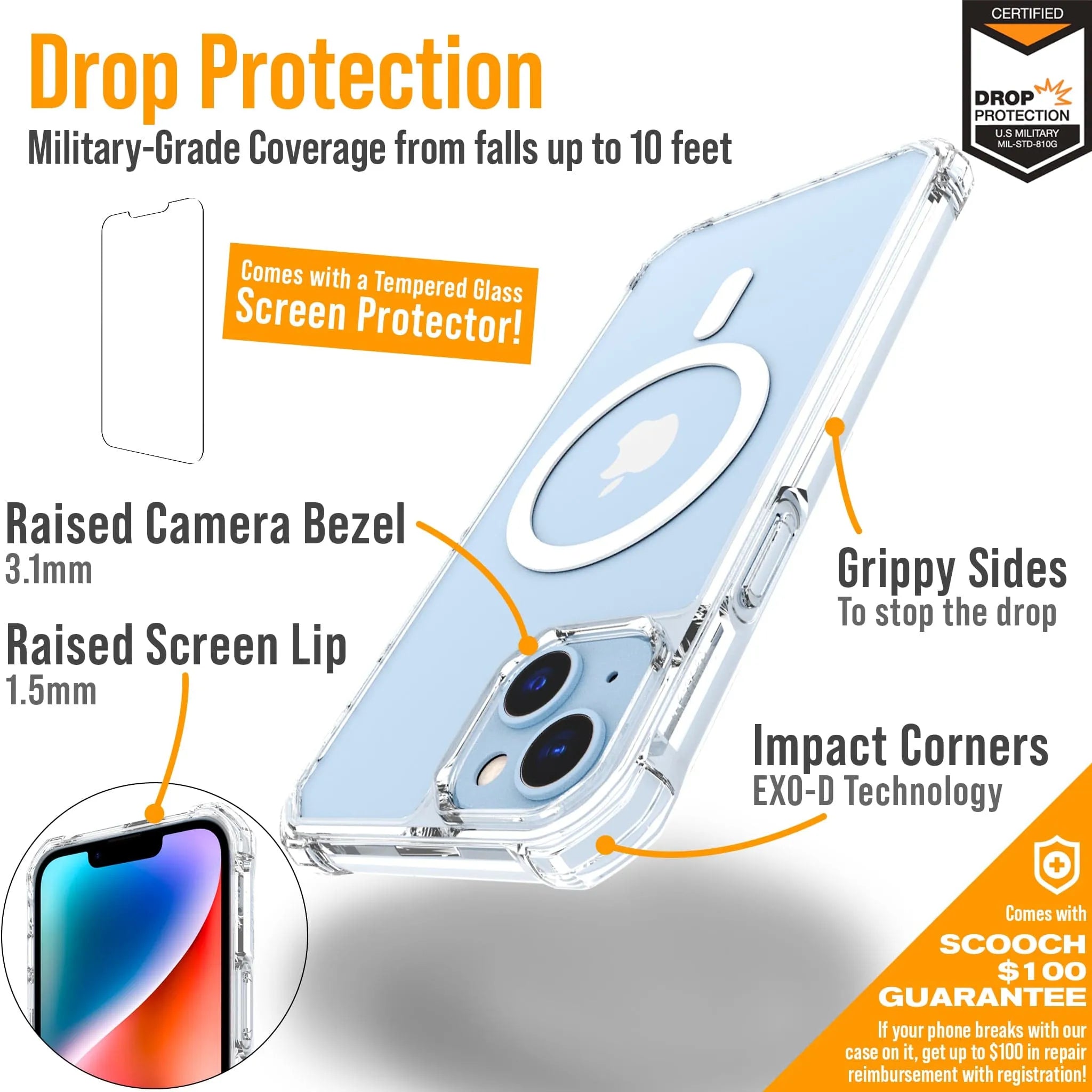 Scooch MagCase for iPhone 14 Plus Scooch MagCase