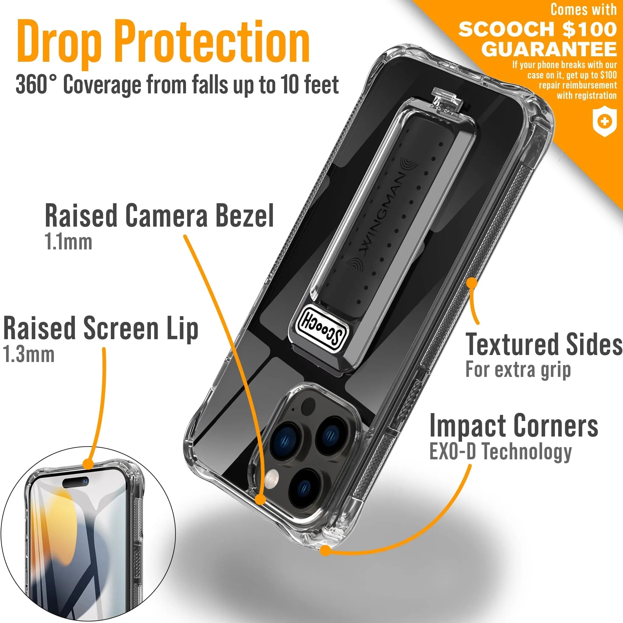 Scooch Wingman for iPhone 14 Pro Max Scooch Wingman
