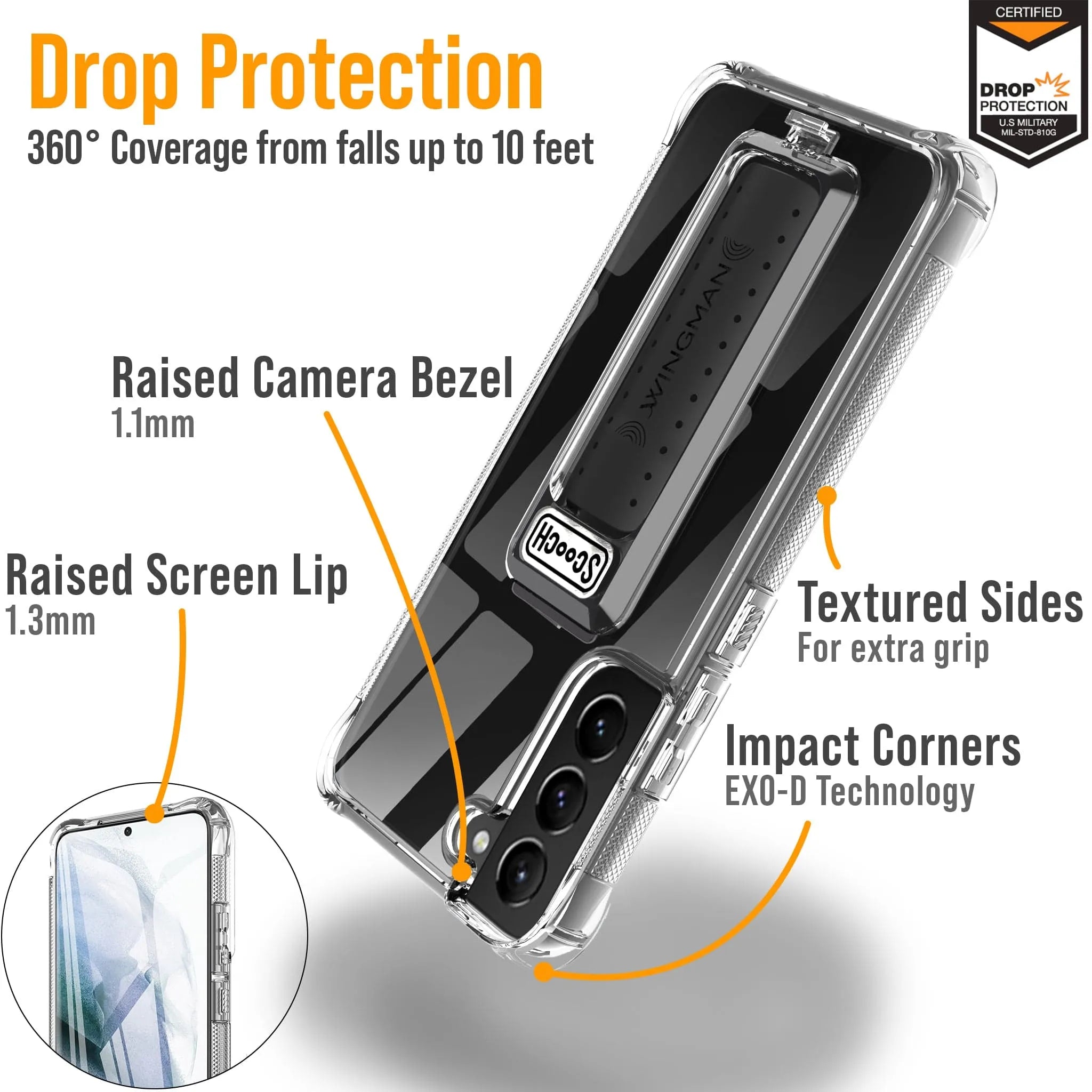 Scooch Wingman for Samsung Galaxy S22+ Scooch Wingman