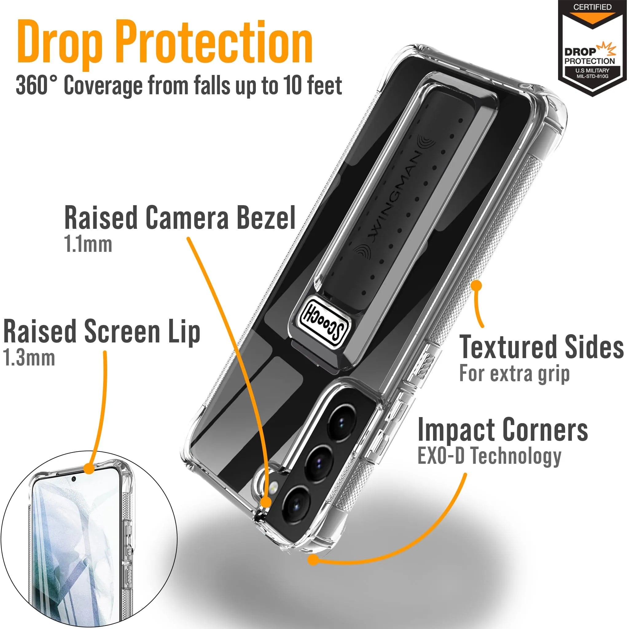 Scooch Wingman for Samsung Galaxy S22 Scooch Wingman