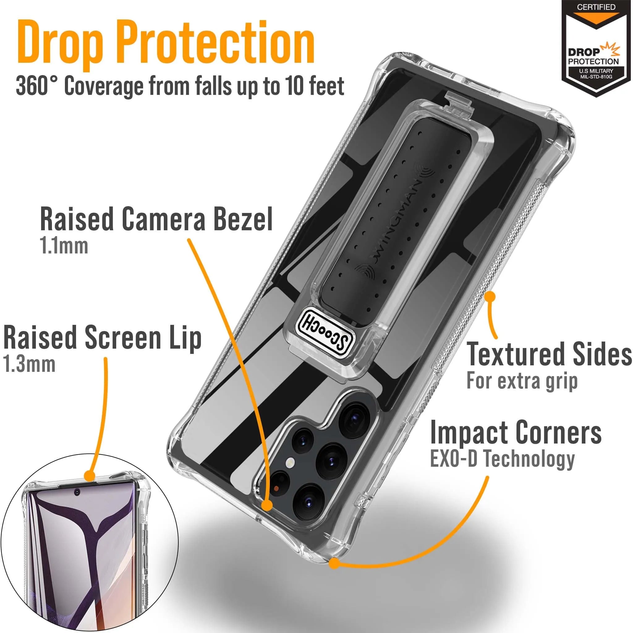 Scooch Wingman for Samsung Galaxy S22 Ultra Scooch Wingman