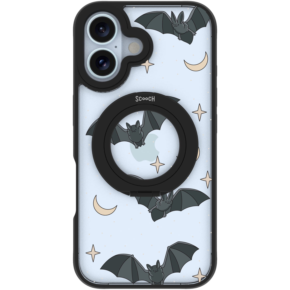 Scooch MagCase Batty Skies case featuring the original Batty Skies print