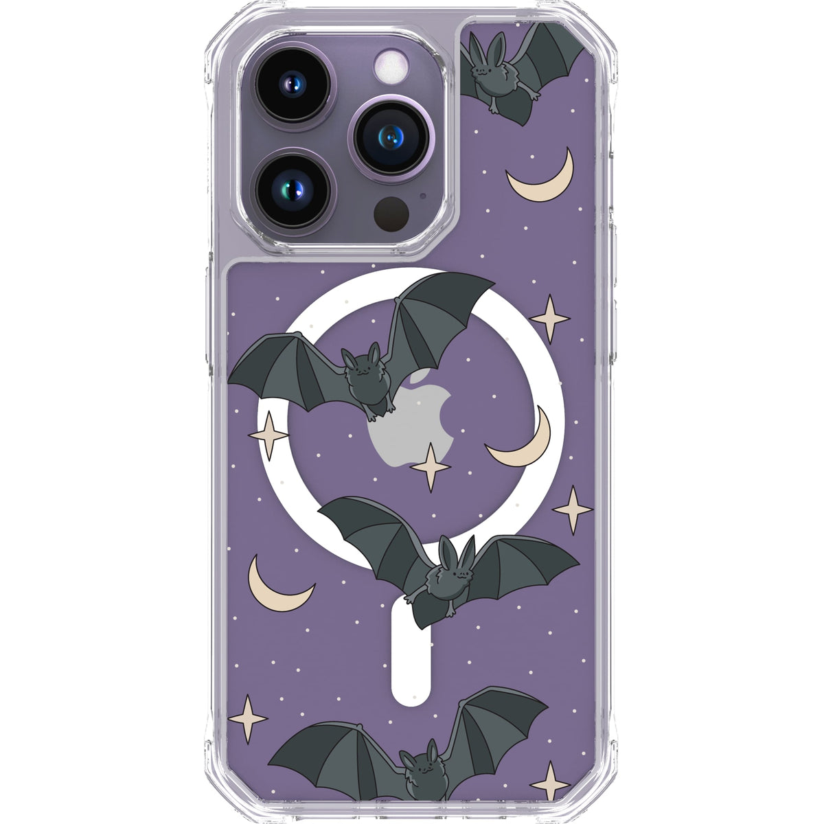 Scooch MagCase Batty Skies case featuring the original Batty Skies print