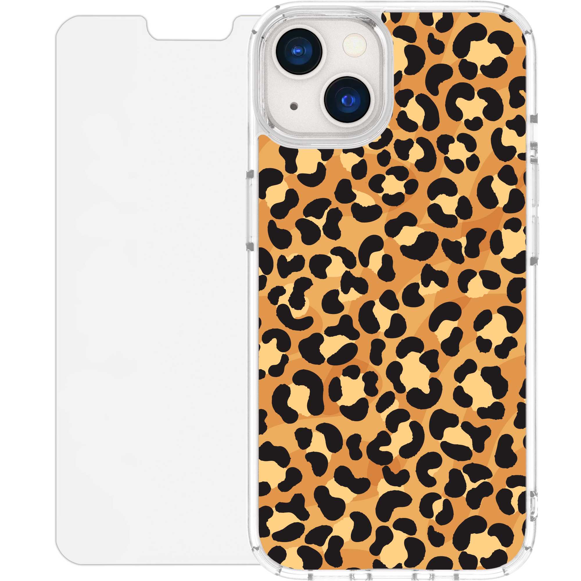 Scooch CrystalCase for iPhone 13 ClassicLeopard Scooch CrystalCase