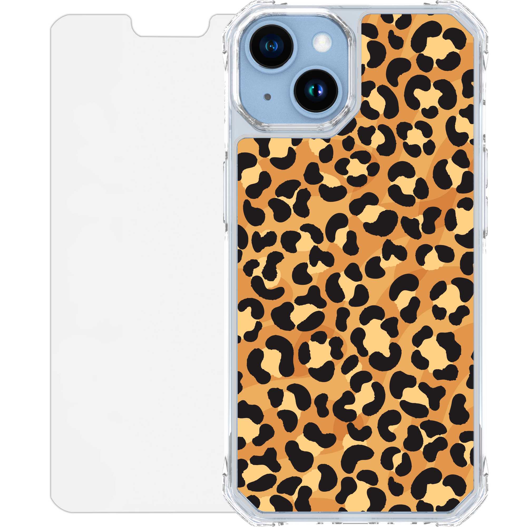 Scooch CrystalCase for iPhone 14 ClassicLeopard Scooch CrystalCase