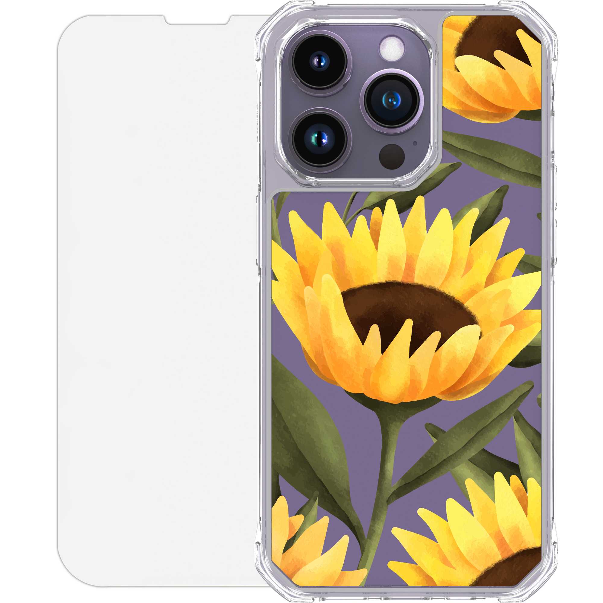 Scooch CrystalCase for iPhone 14 Pro BloomingSunflowers Scooch CrystalCase