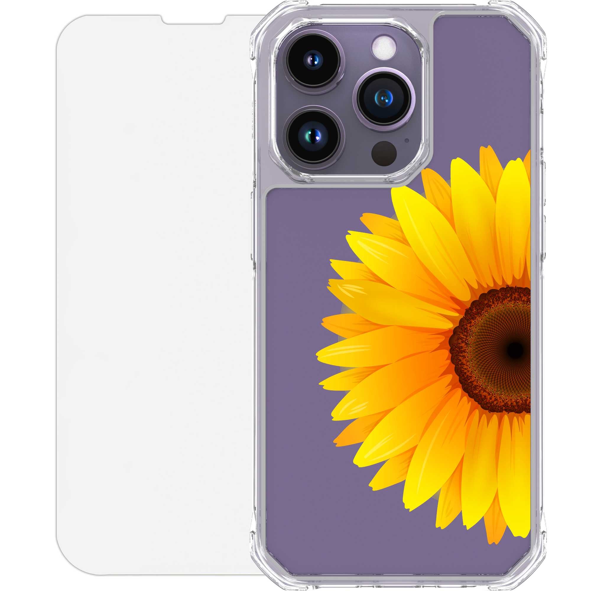 Scooch CrystalCase for iPhone 14 Pro Sunflower Scooch CrystalCase