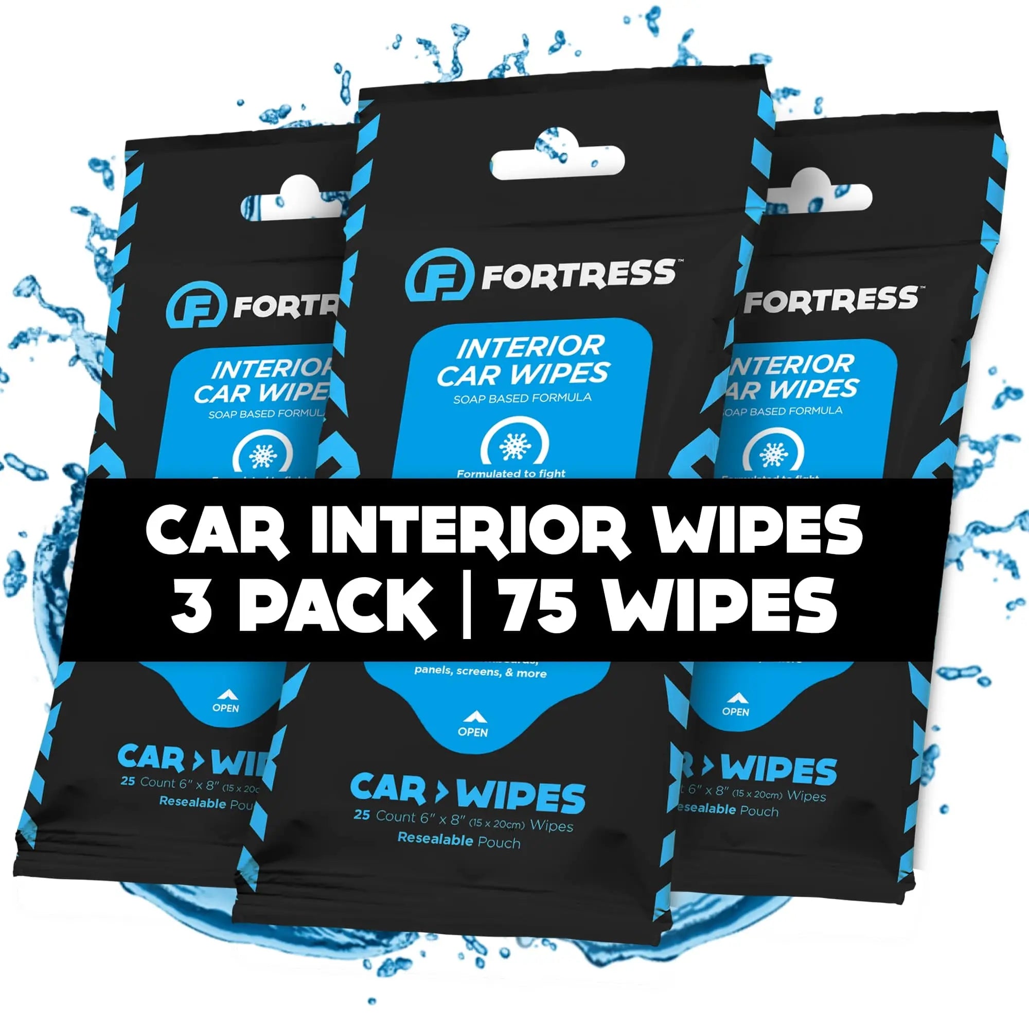 Scooch-Car Wipes (25 ct.) To-Go Cleaning Wipes for Car Interiors-