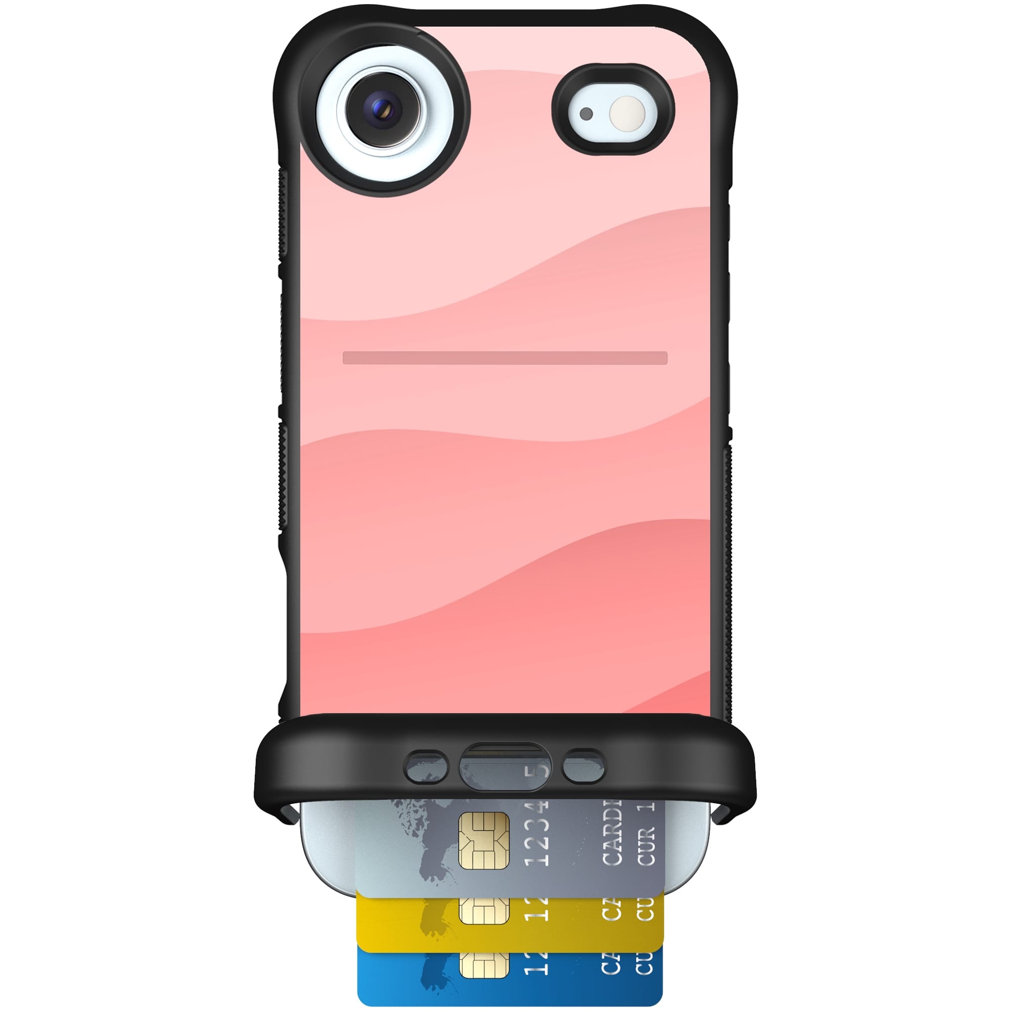 Scooch-Wingmate for iPhone Air-Pink Waves