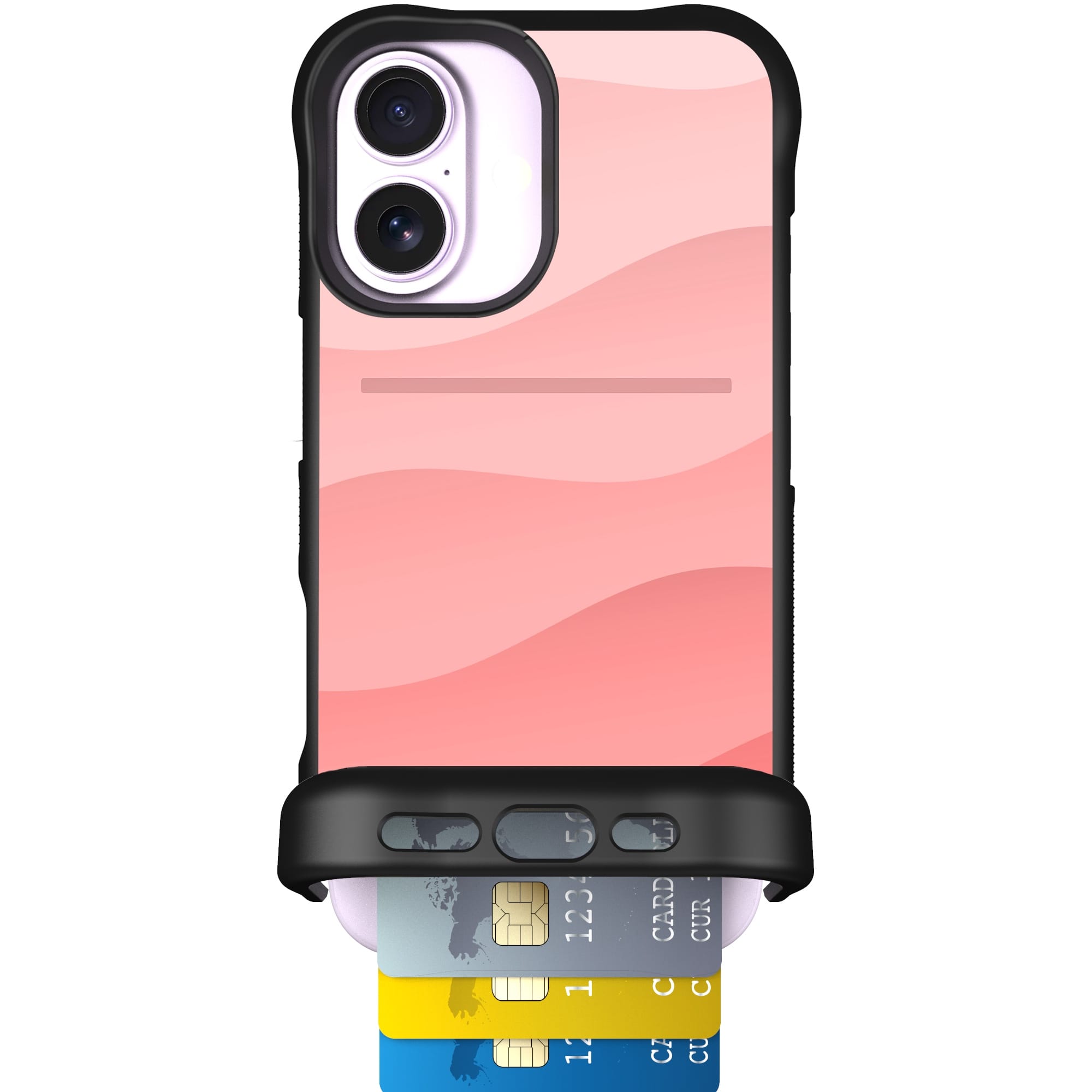 Scooch-Wingmate for iPhone 17-Pink Waves