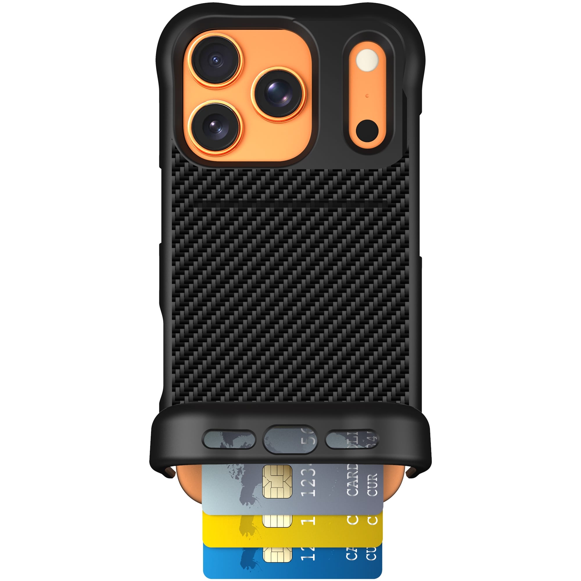 Scooch-Wingmate for iPhone 17 Pro-Carbon Fiber