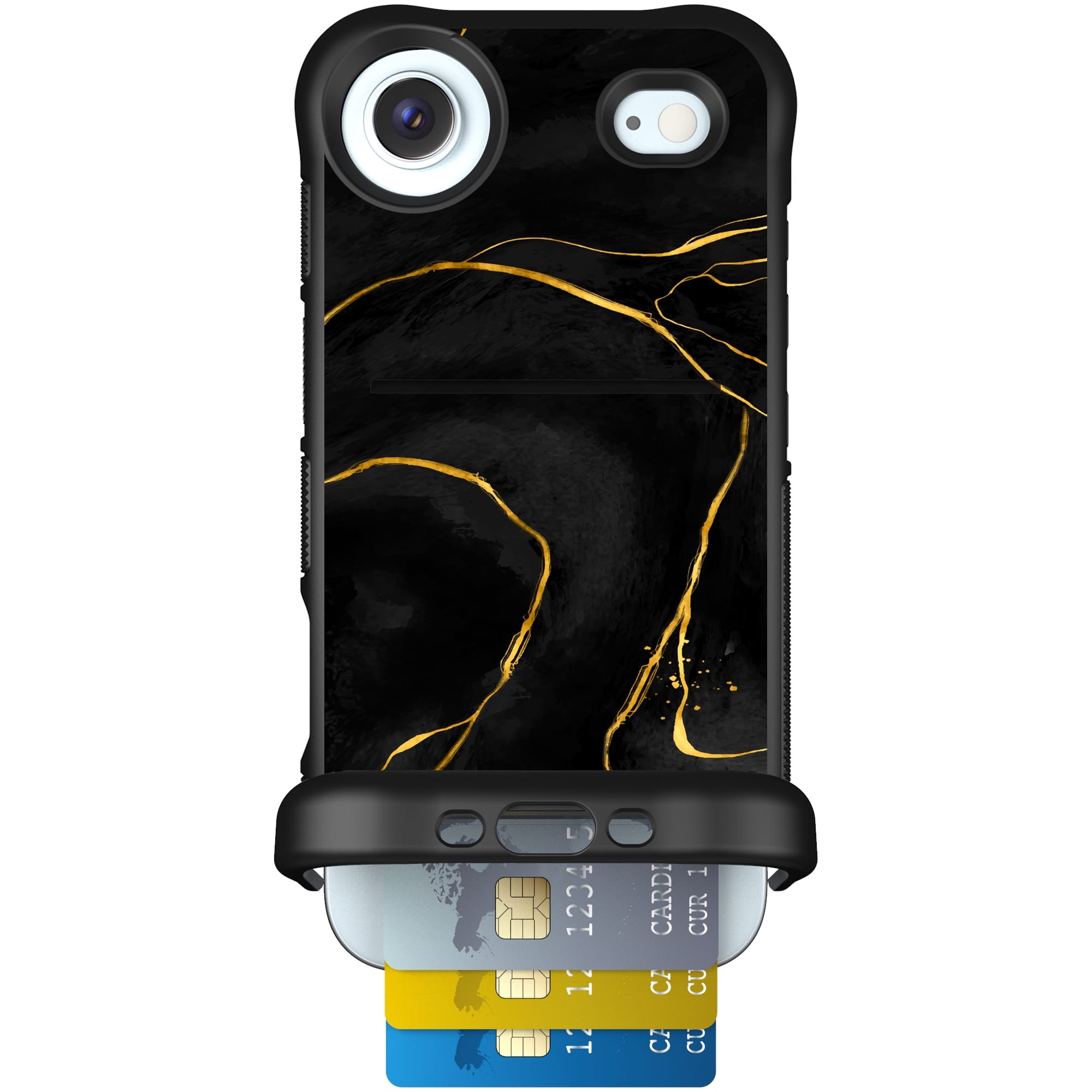 Scooch-Wingmate for iPhone Air-Black Marble