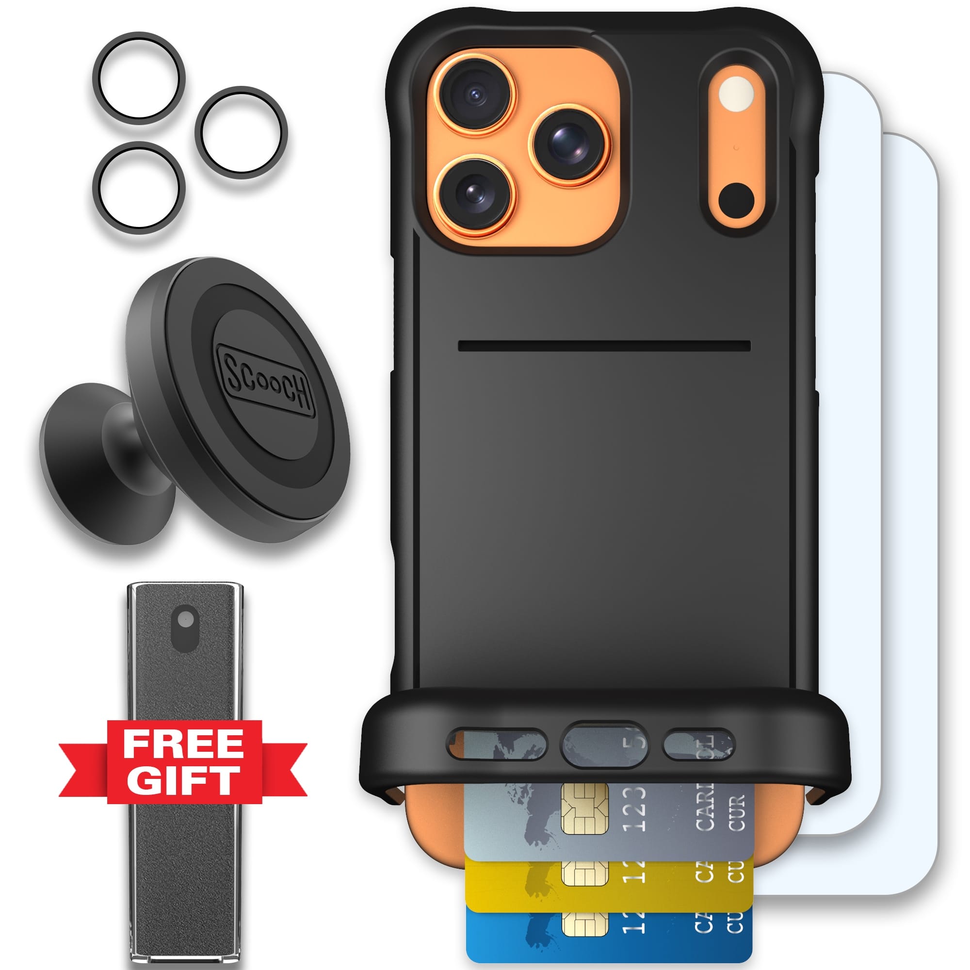 Scooch-Wingmate Defender Bundle for iPhone 17 Pro Max-