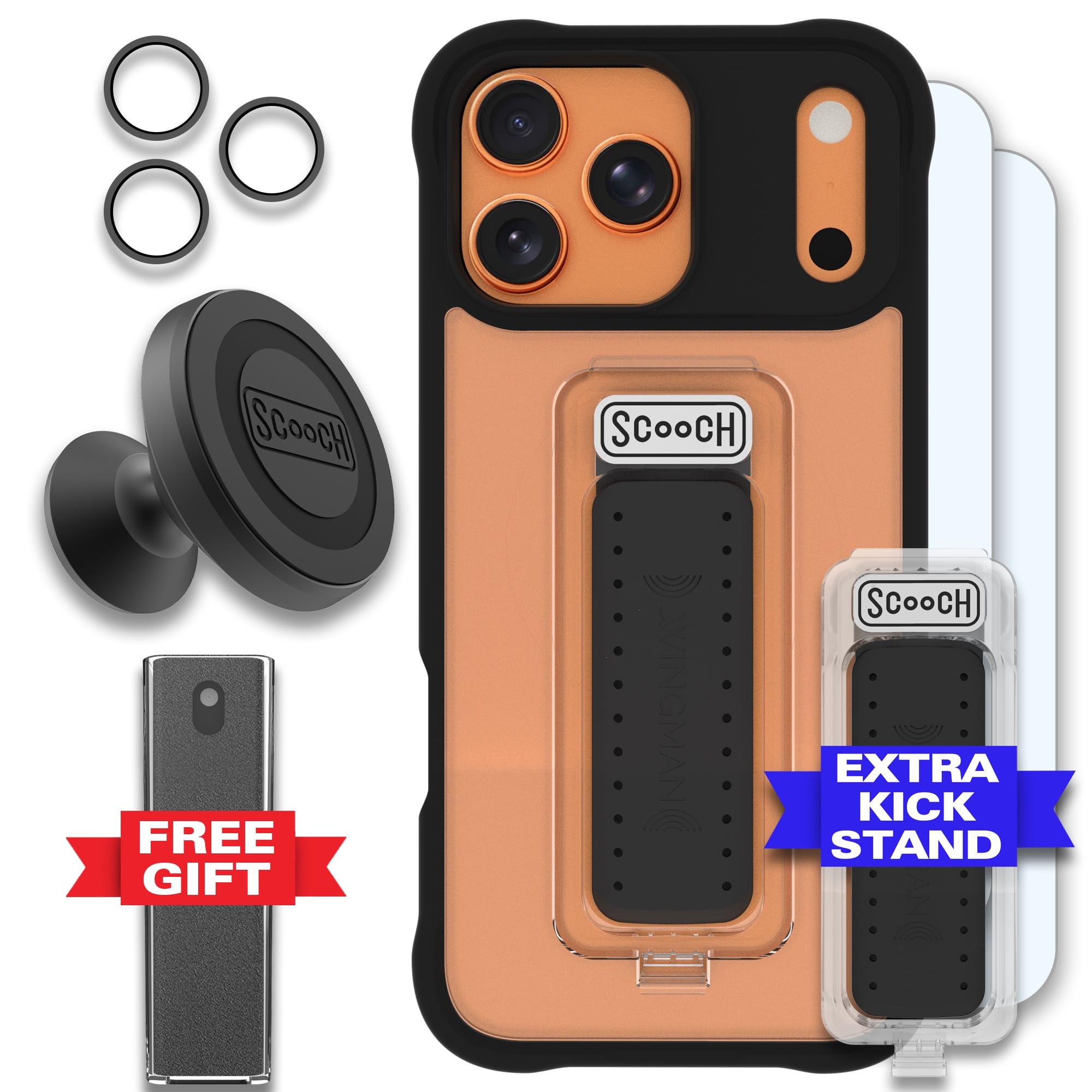 Scooch-Wingman Defender Bundle for iPhone 17 Pro Max-