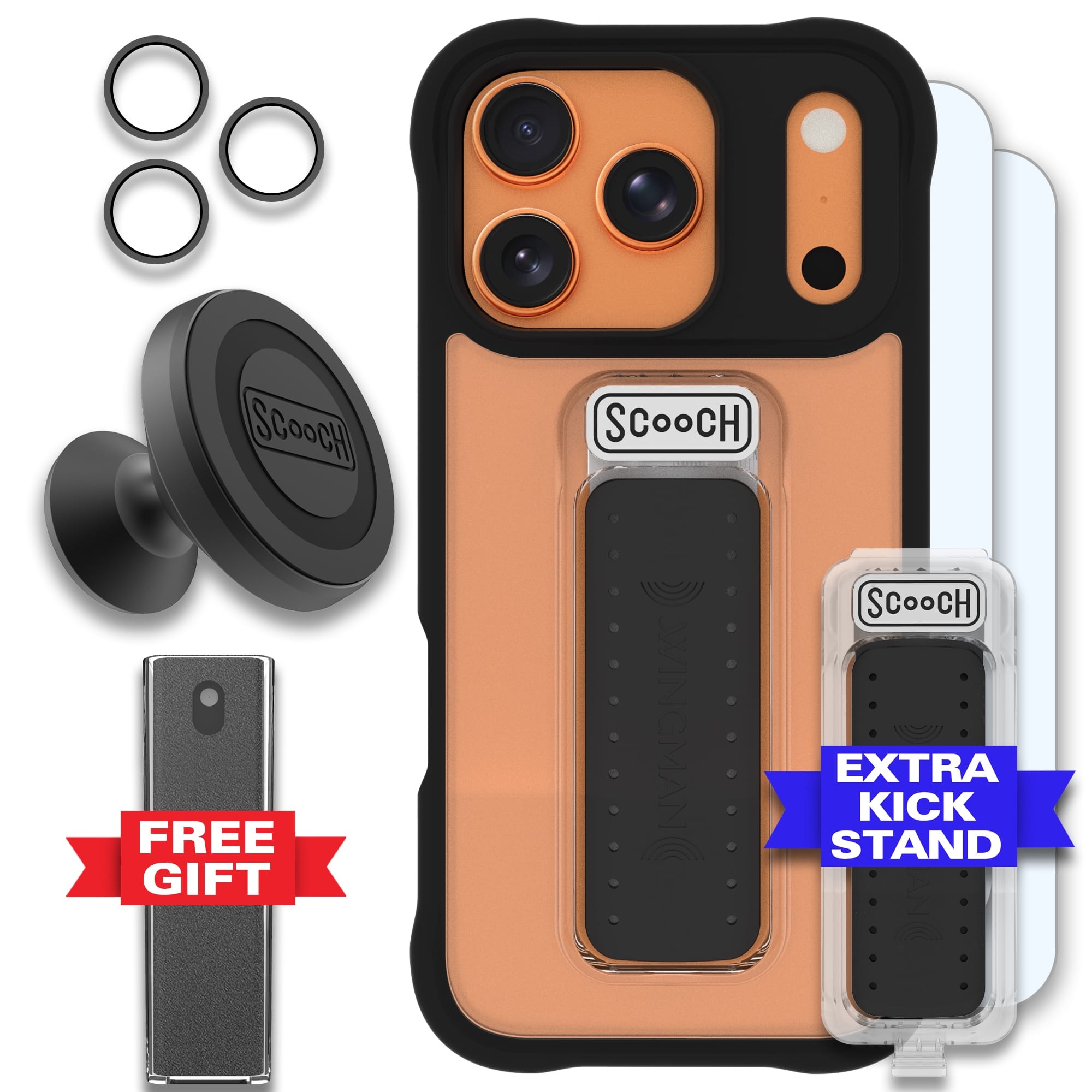 Scooch-Wingman Defender Bundle for iPhone 17 Pro-