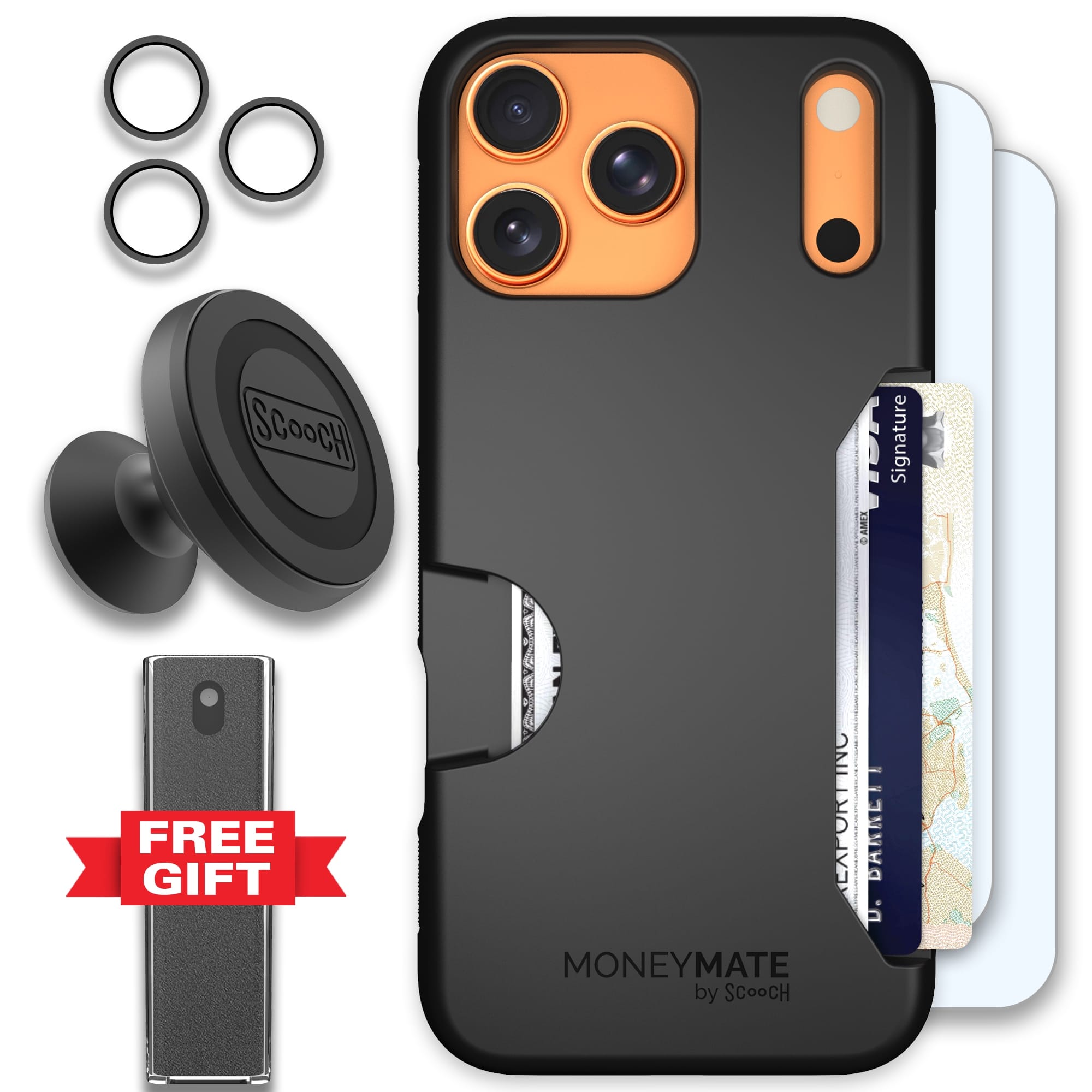 Scooch-Moneymate Defender Bundle for iPhone 17 Pro Max-