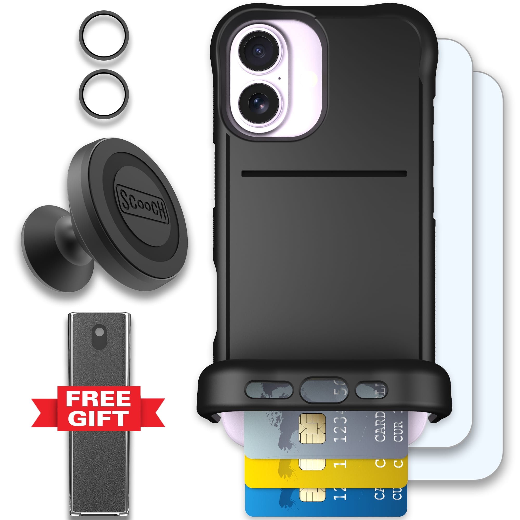 Scooch-Wingmate Defender Bundle for iPhone 17-