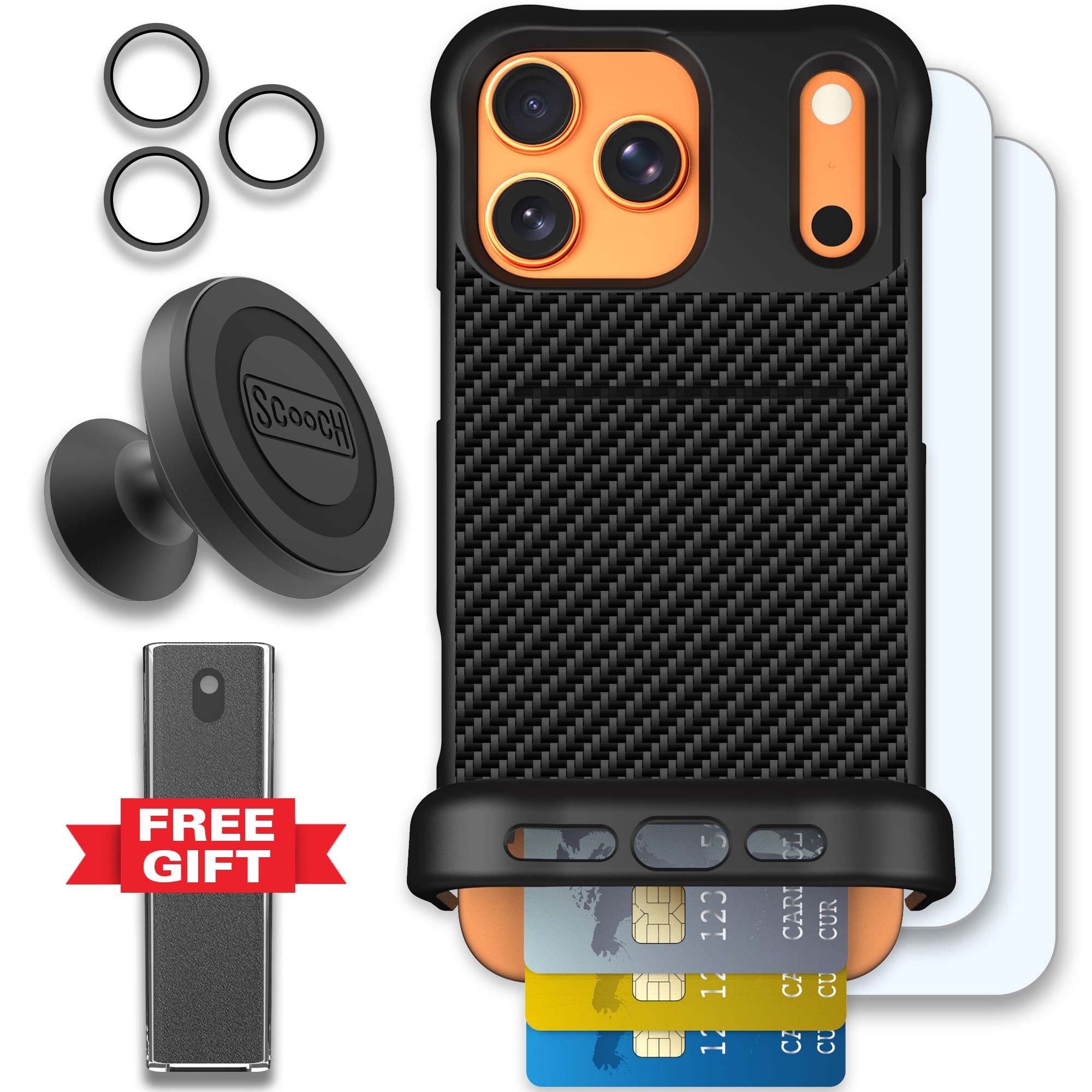 Scooch-Wingmate Defender Bundle for iPhone 17 Pro Max-