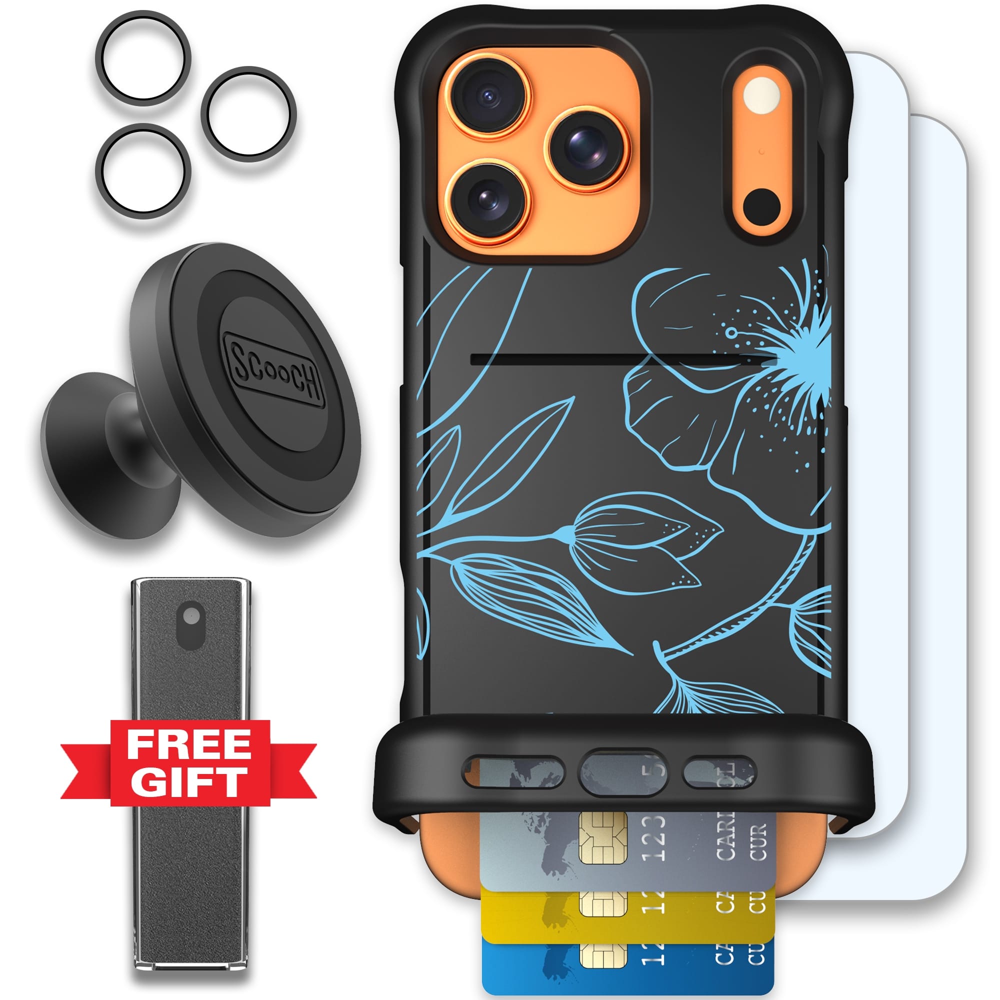 Scooch-Wingmate Defender Bundle for iPhone 17 Pro Max-