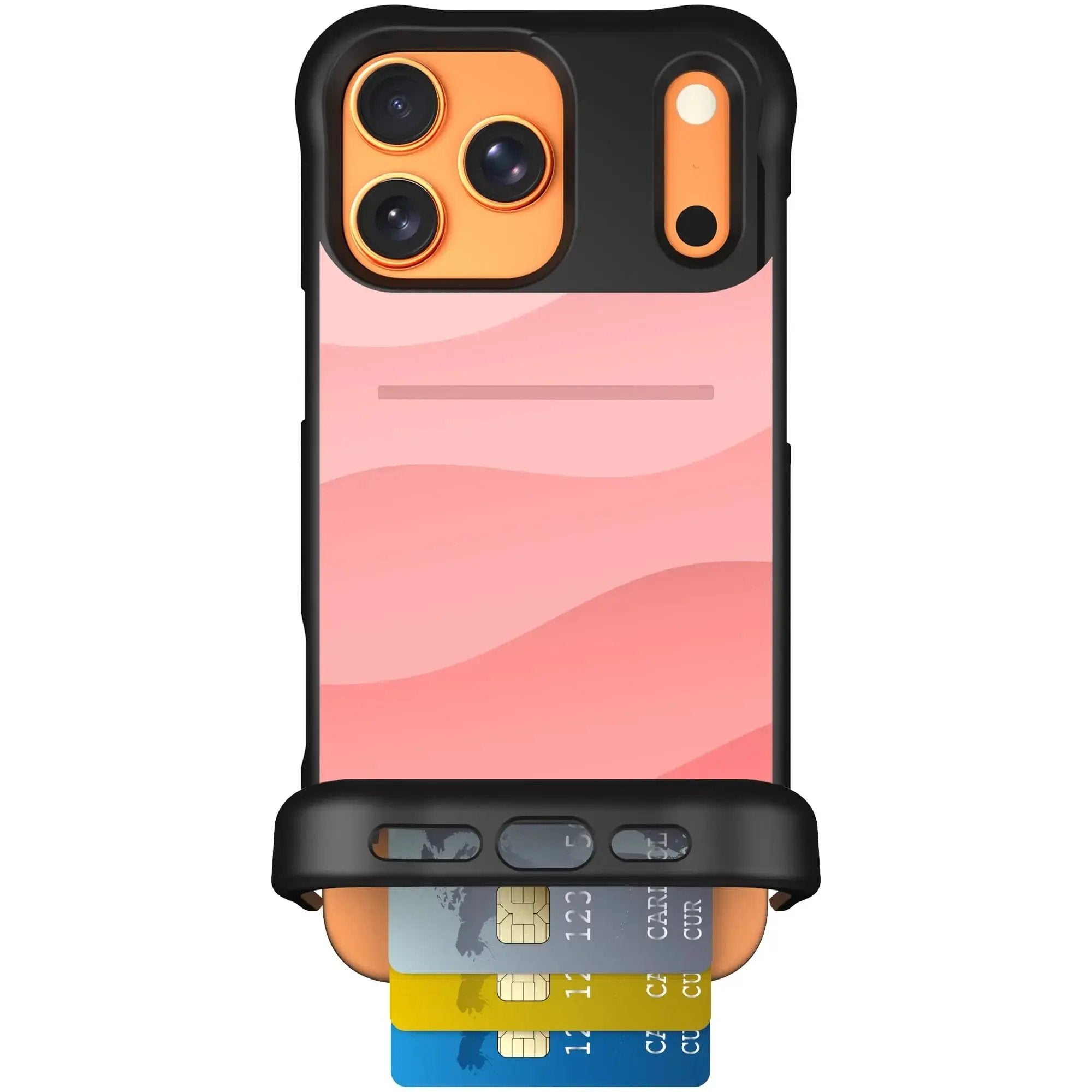 Scooch-Wingmate for iPhone 17 Pro Max-Pink Waves