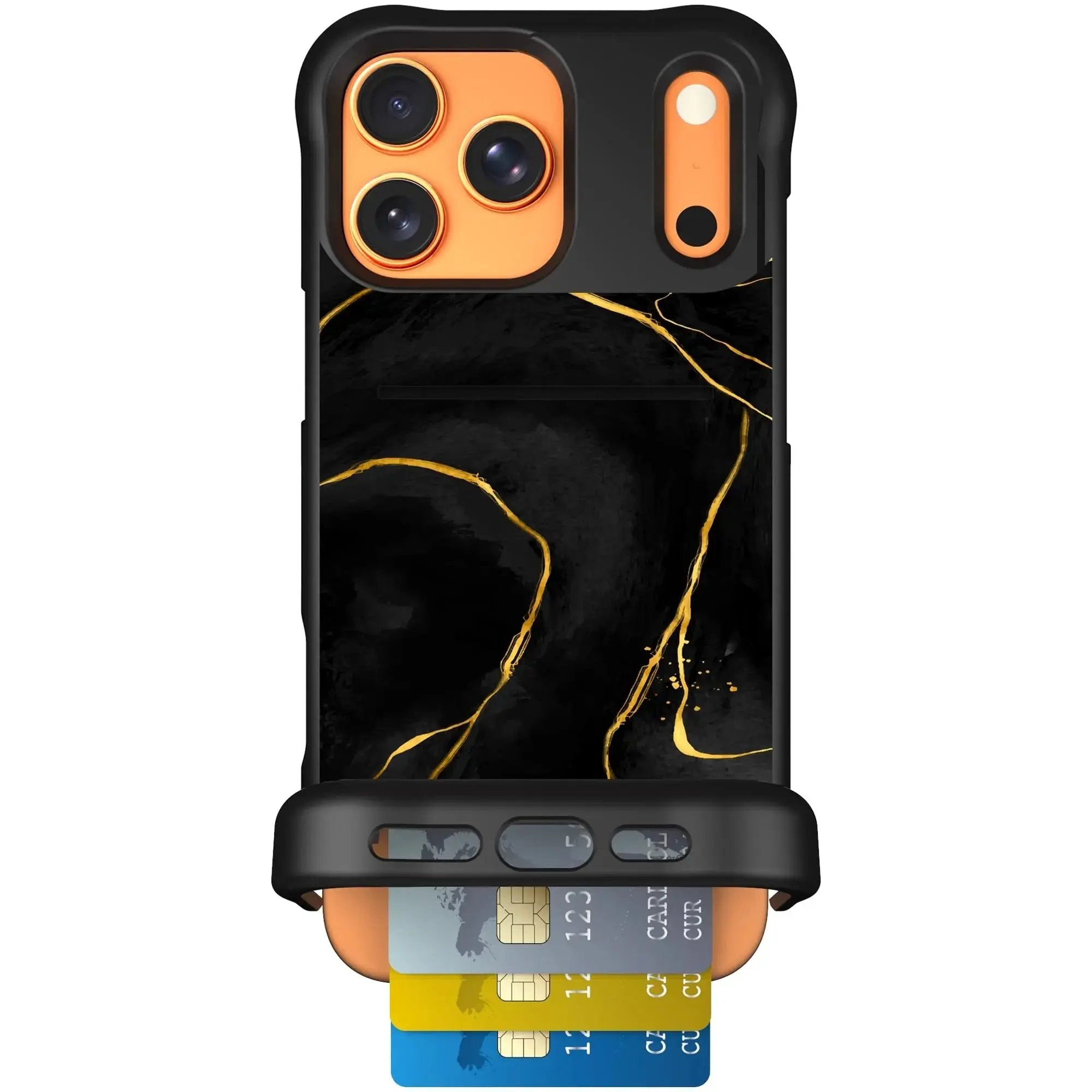 Scooch-Wingmate for iPhone 17 Pro Max-Black Marble