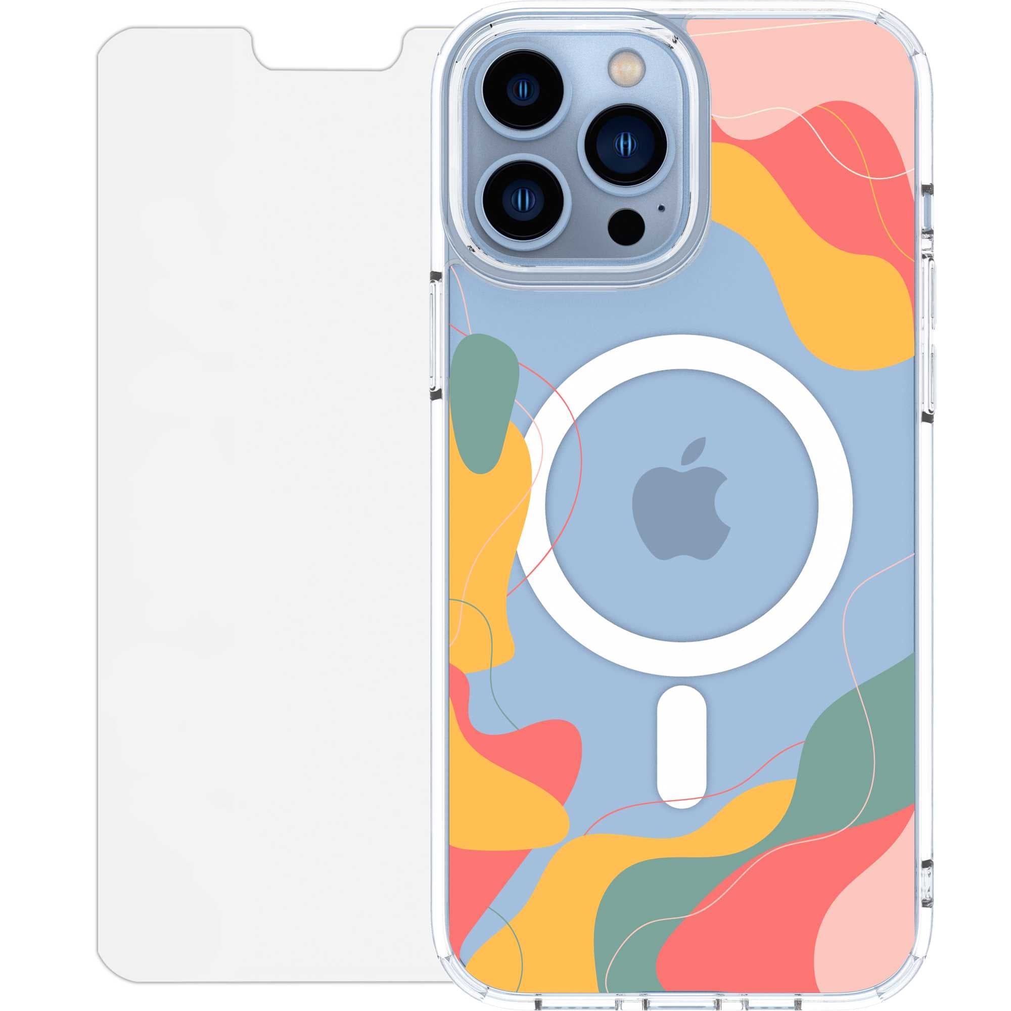 Scooch MagCase for iPhone 13 Pro Max AbstractPastel Scooch MagCase