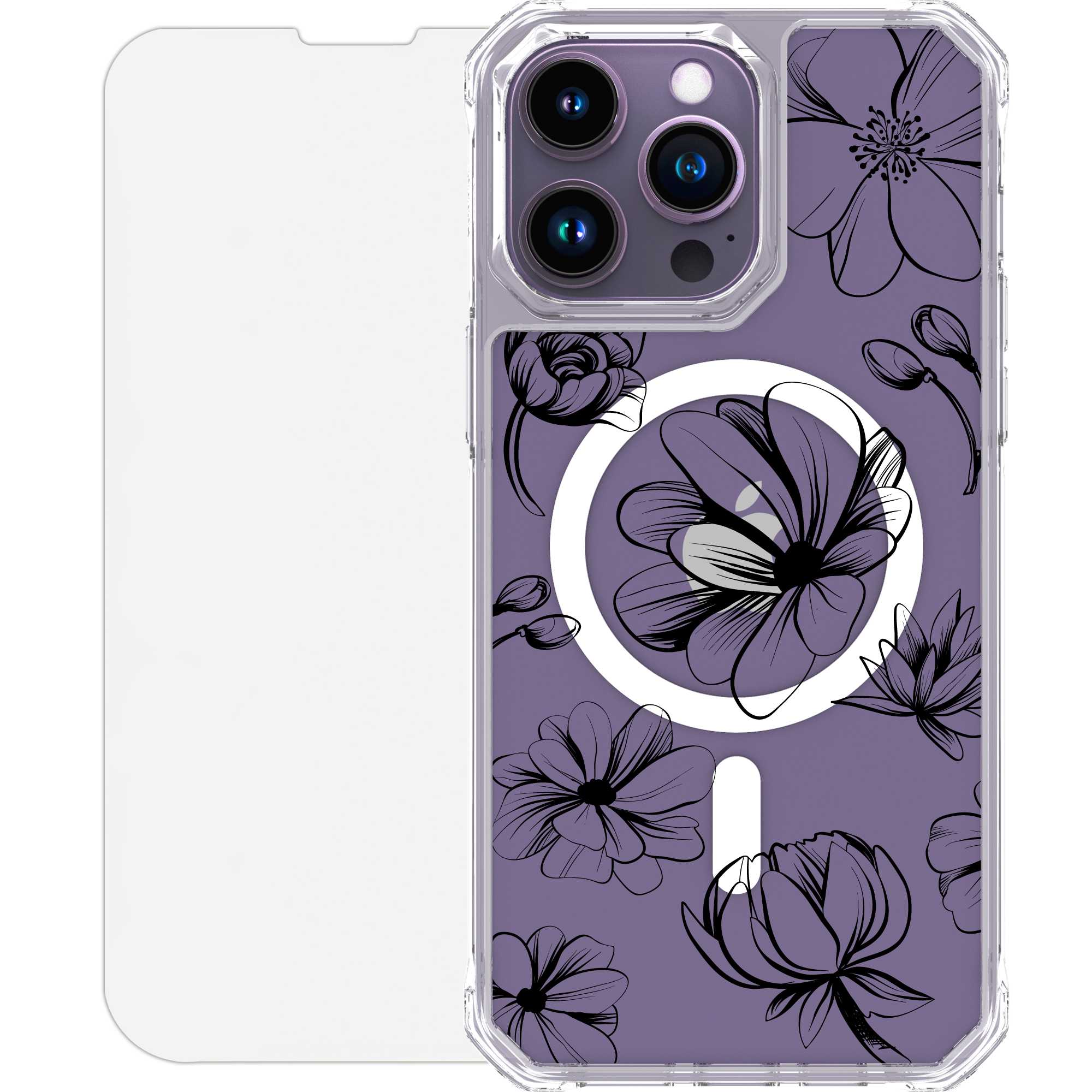 Scooch MagCase for iPhone 14 Pro Max VintageFlowers Scooch MagCase