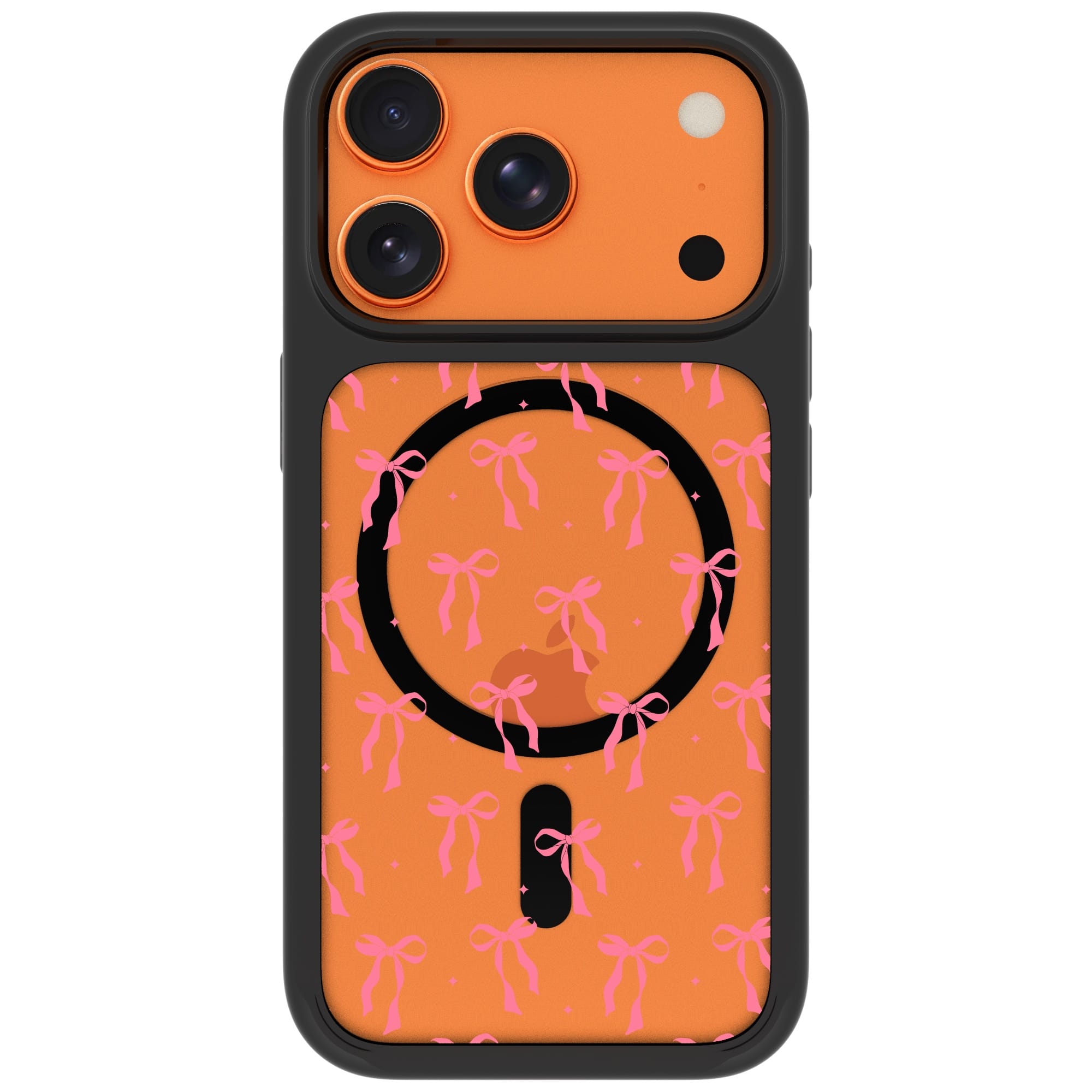 Scooch-MagCase for iPhone 17 Pro-Pink Bows