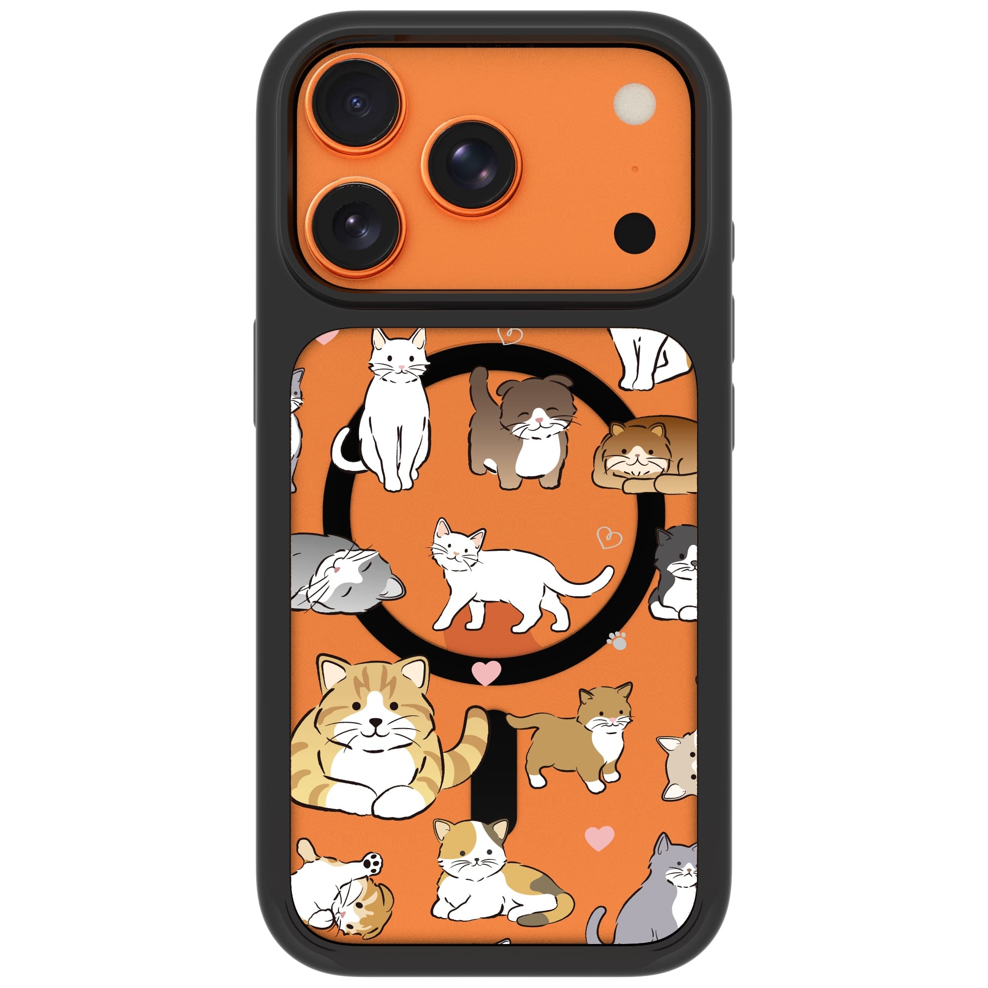 Scooch-MagCase for iPhone 17 Pro-Cat Party