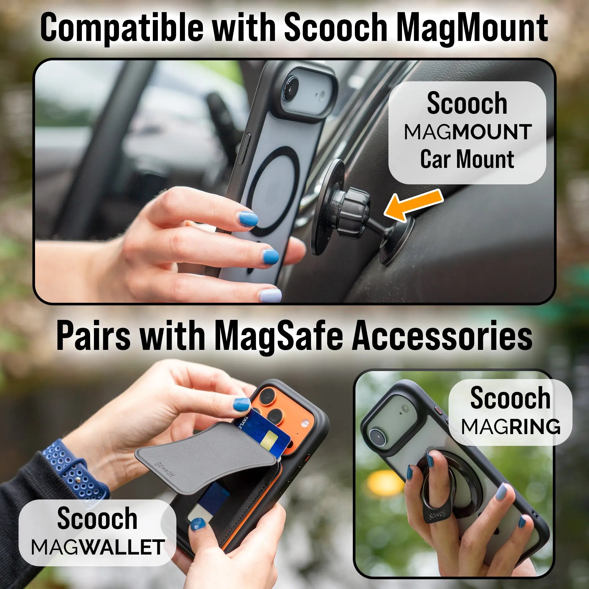 Scooch-MagCase + MagWallet 2.0 MixMatch Bundle for iPhone Air-
