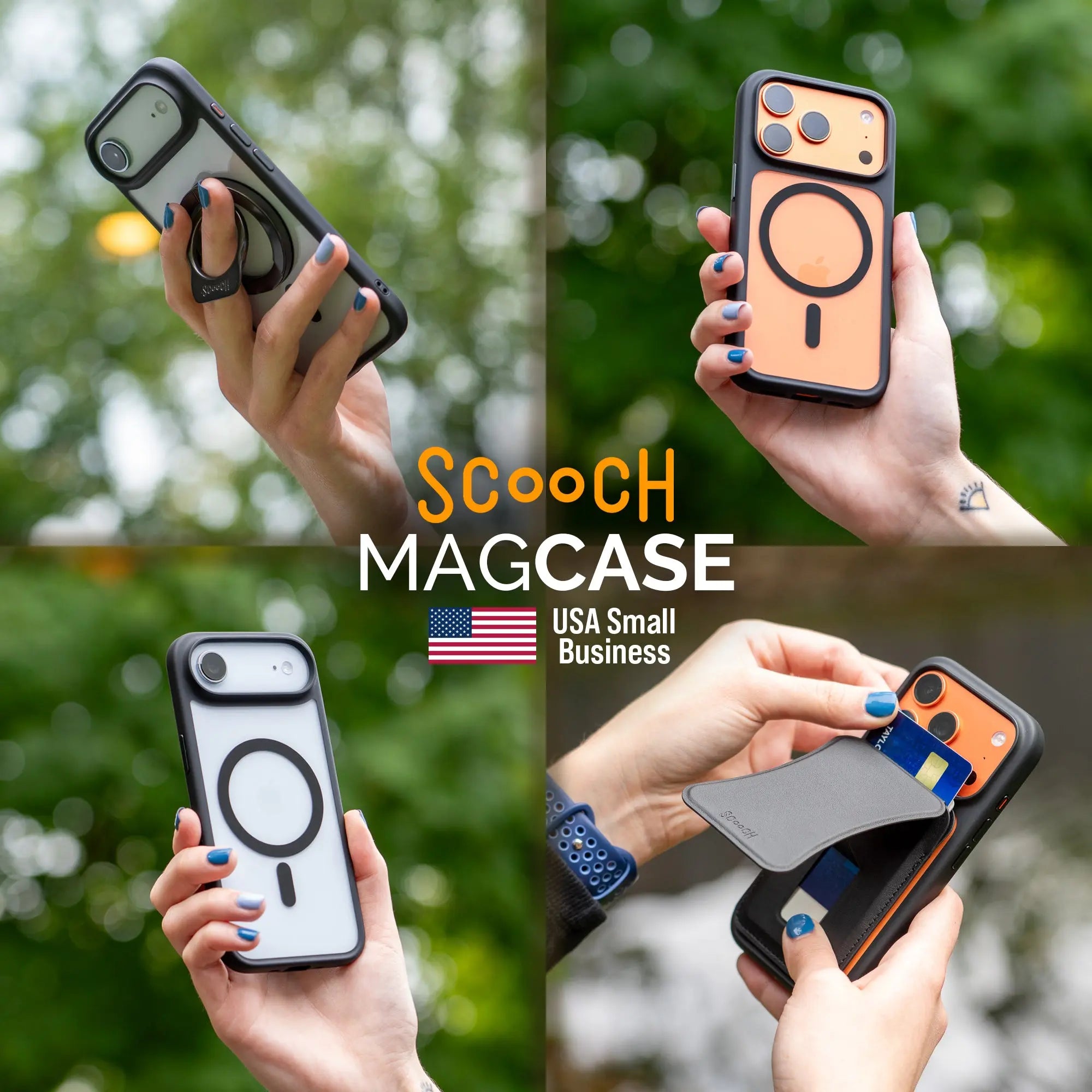 Scooch-MagCase + MagWallet 2.0 MixMatch Bundle for iPhone Air-