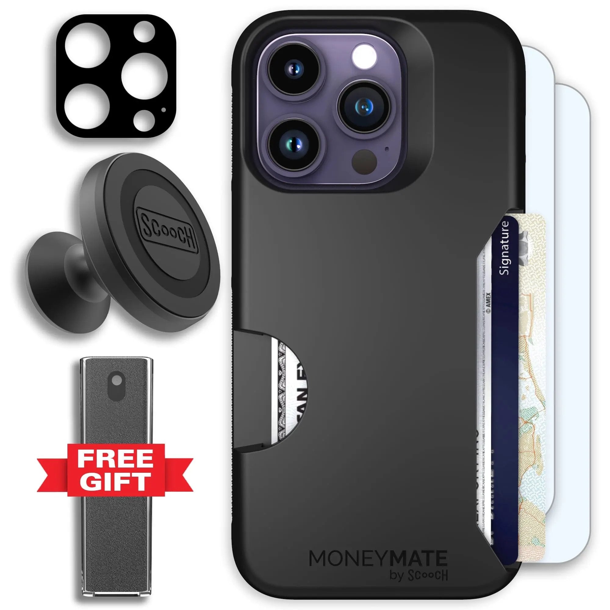 Scooch-Moneymate Defender Bundle for iPhone 14 Pro-
