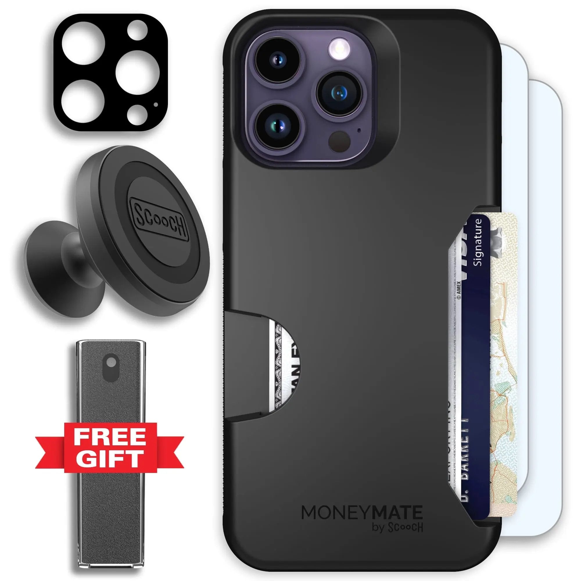 Scooch-Moneymate Defender Bundle for iPhone 14 Pro Max-