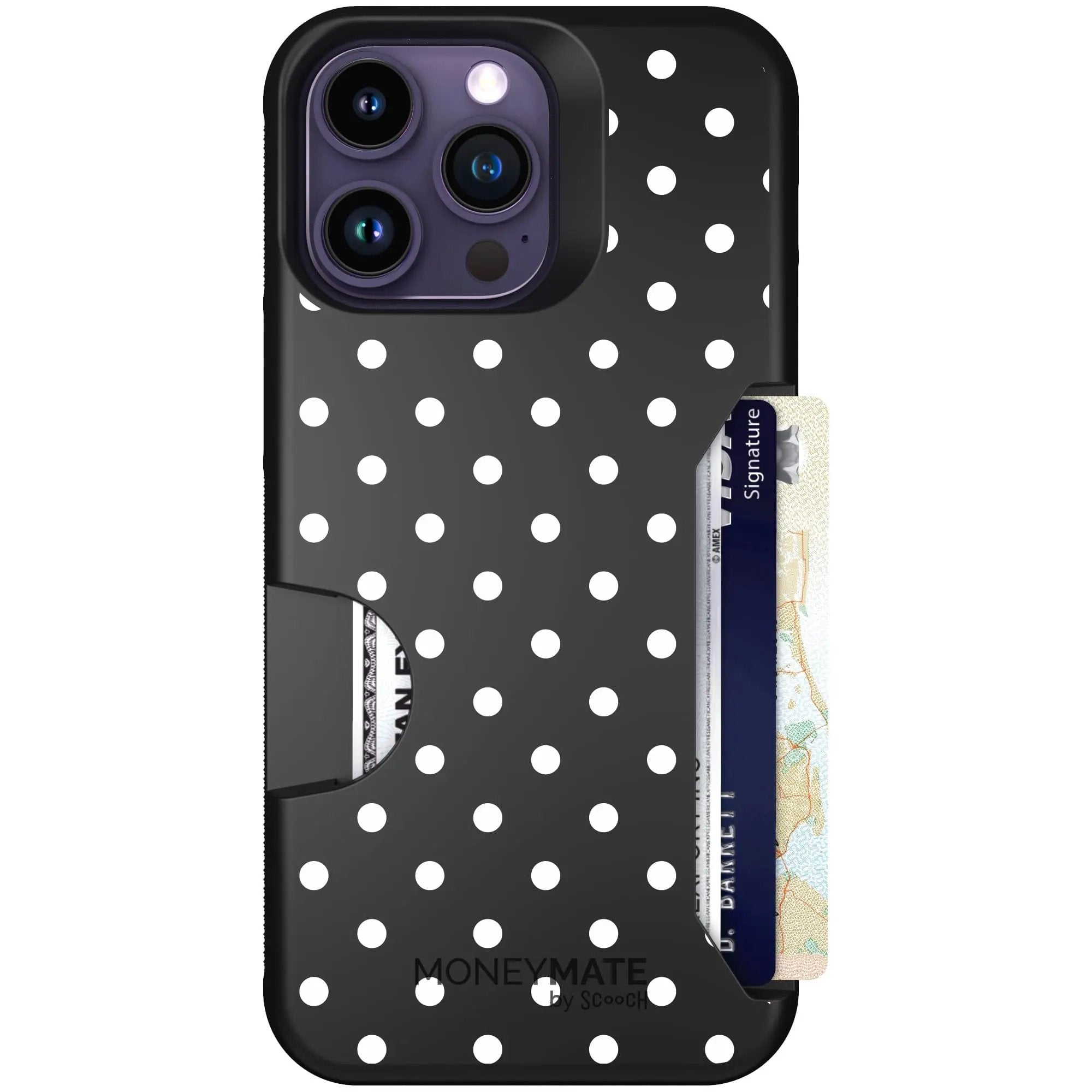 Scooch-Moneymate for iPhone 14 Pro Max-Polka Dots