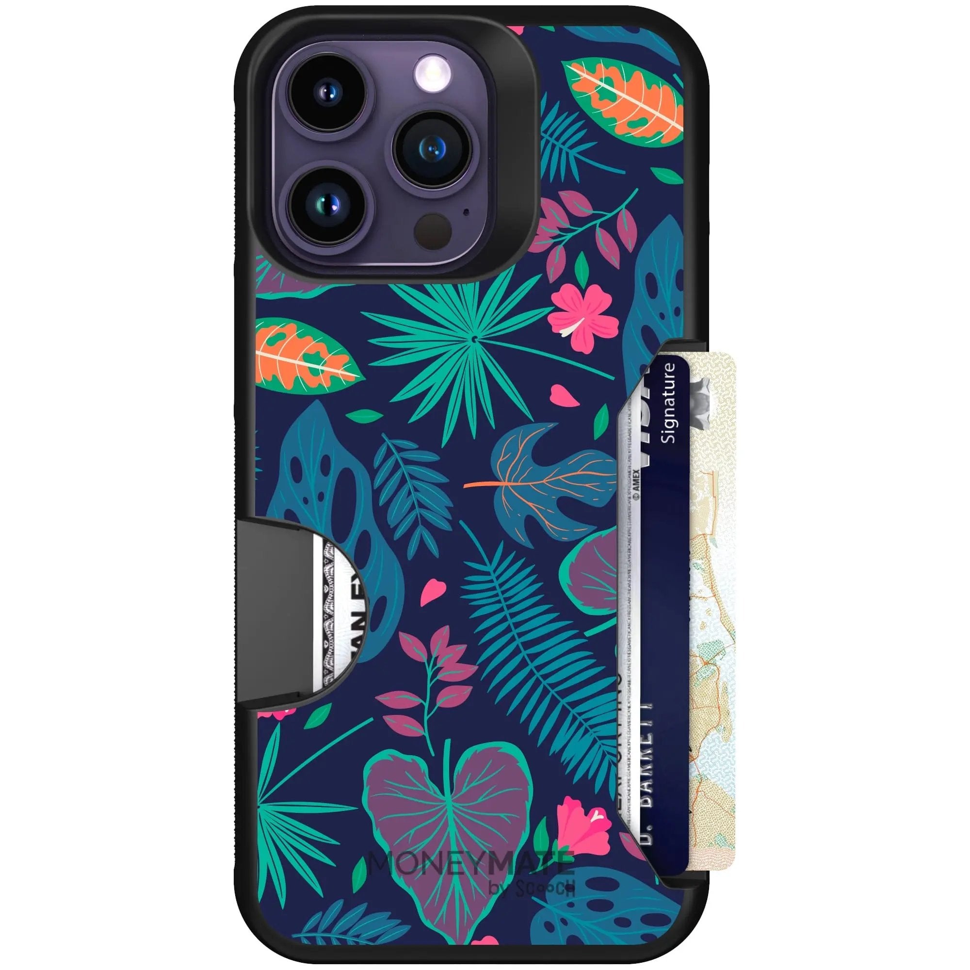Scooch-Moneymate for iPhone 14 Pro Max-Tropical Leaves