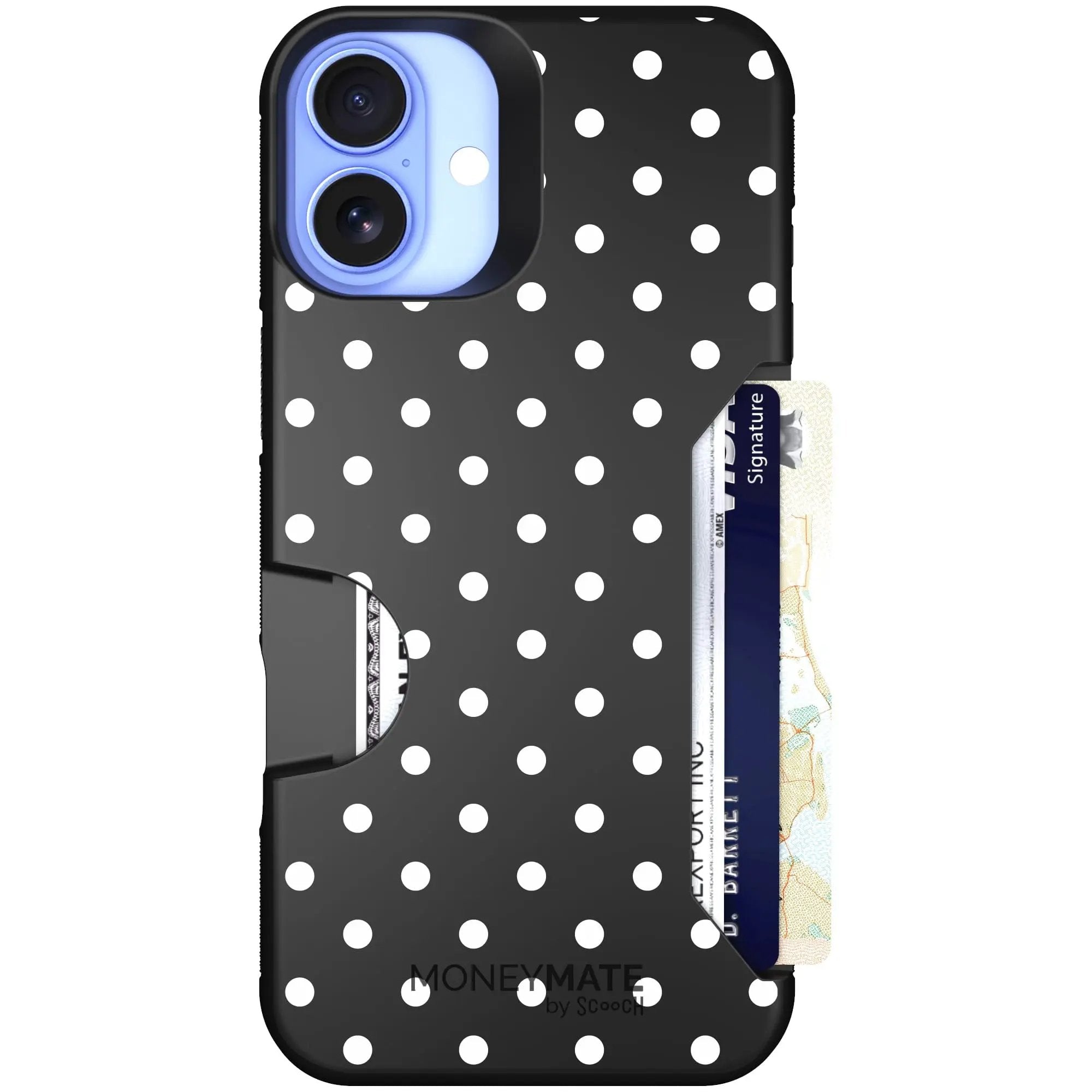 Scooch-Moneymate for iPhone 16 Plus-Polka Dots