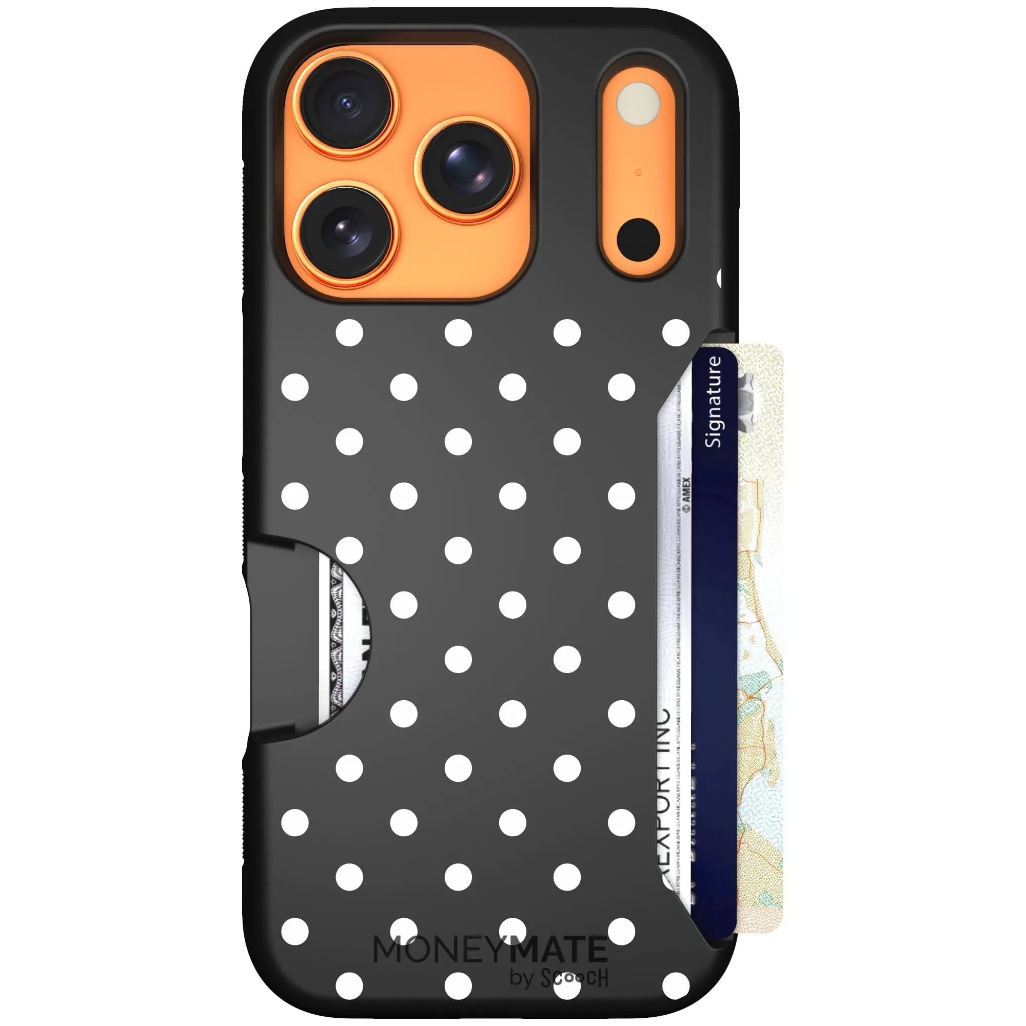 Scooch-Moneymate for iPhone 17 Pro-Polka Dots