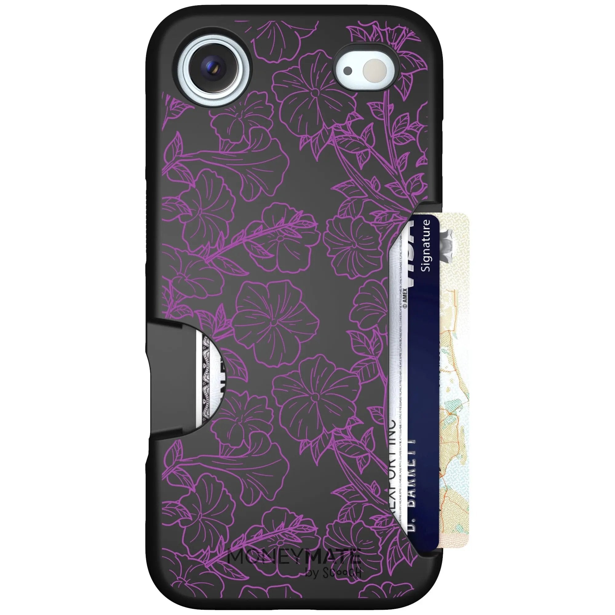 Scooch-Moneymate for iPhone Air-Purple Petunias