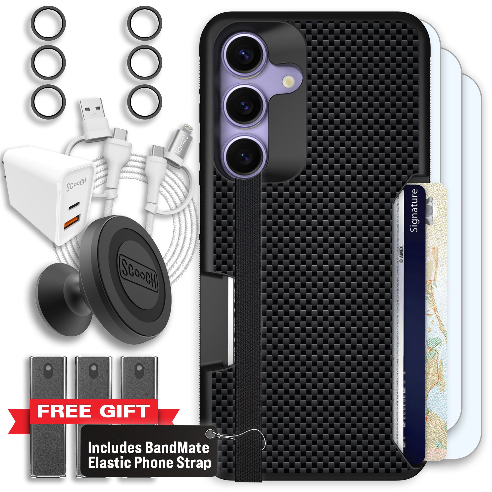 Moneymate - S25 - Carbon Fiber - Ultimate Bundle