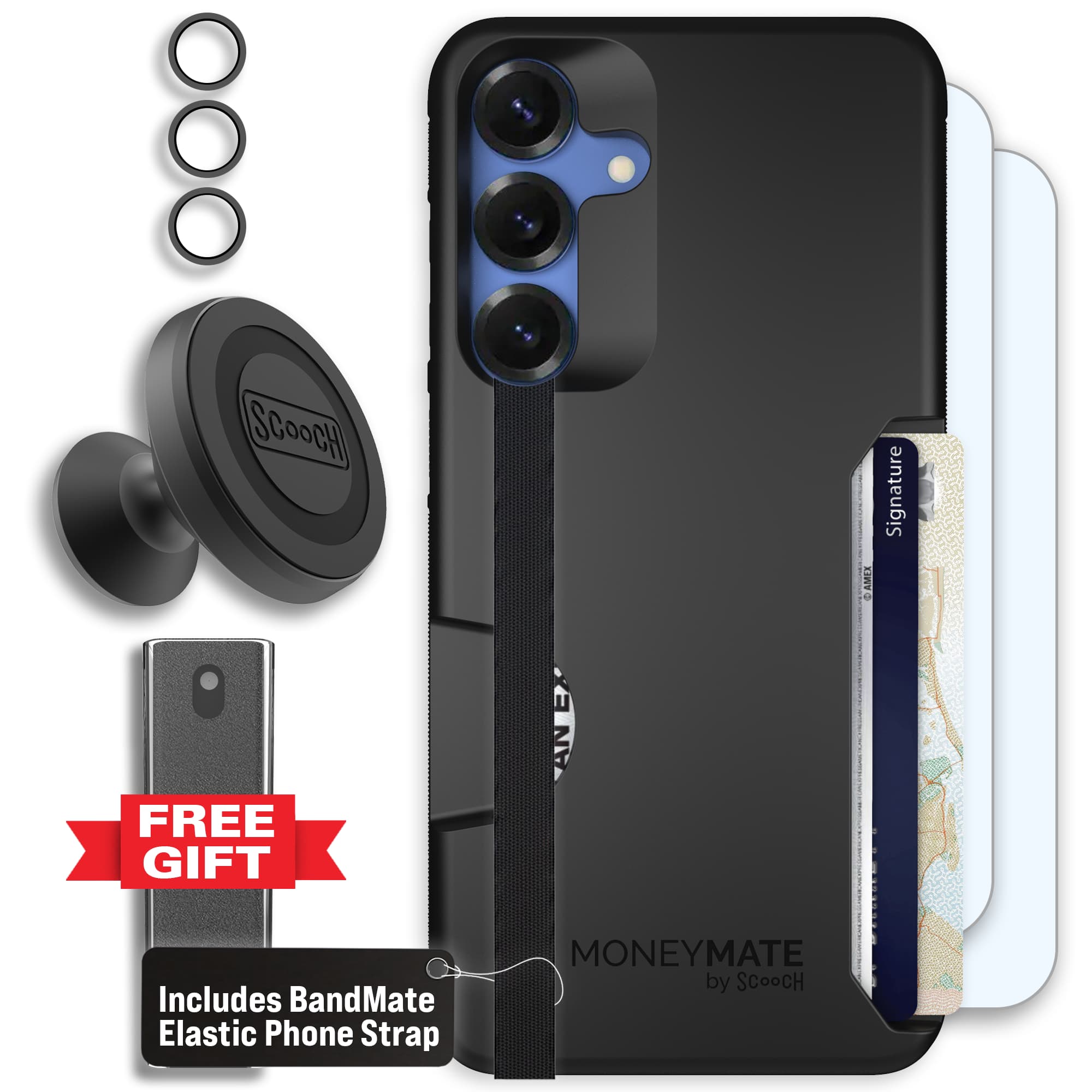 Moneymate - S25 Plus - Black - Defender Bundle