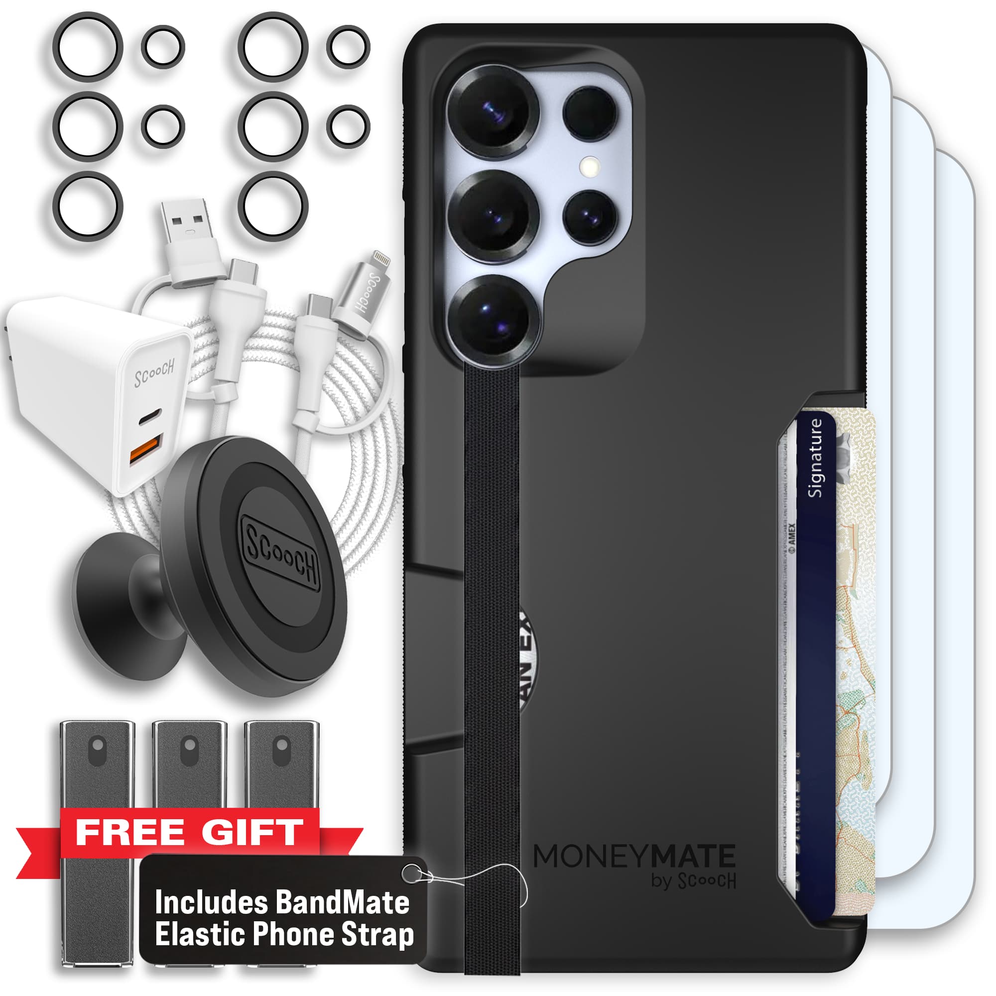 Moneymate - S25 Ultra - Black - Ultimate Bundle