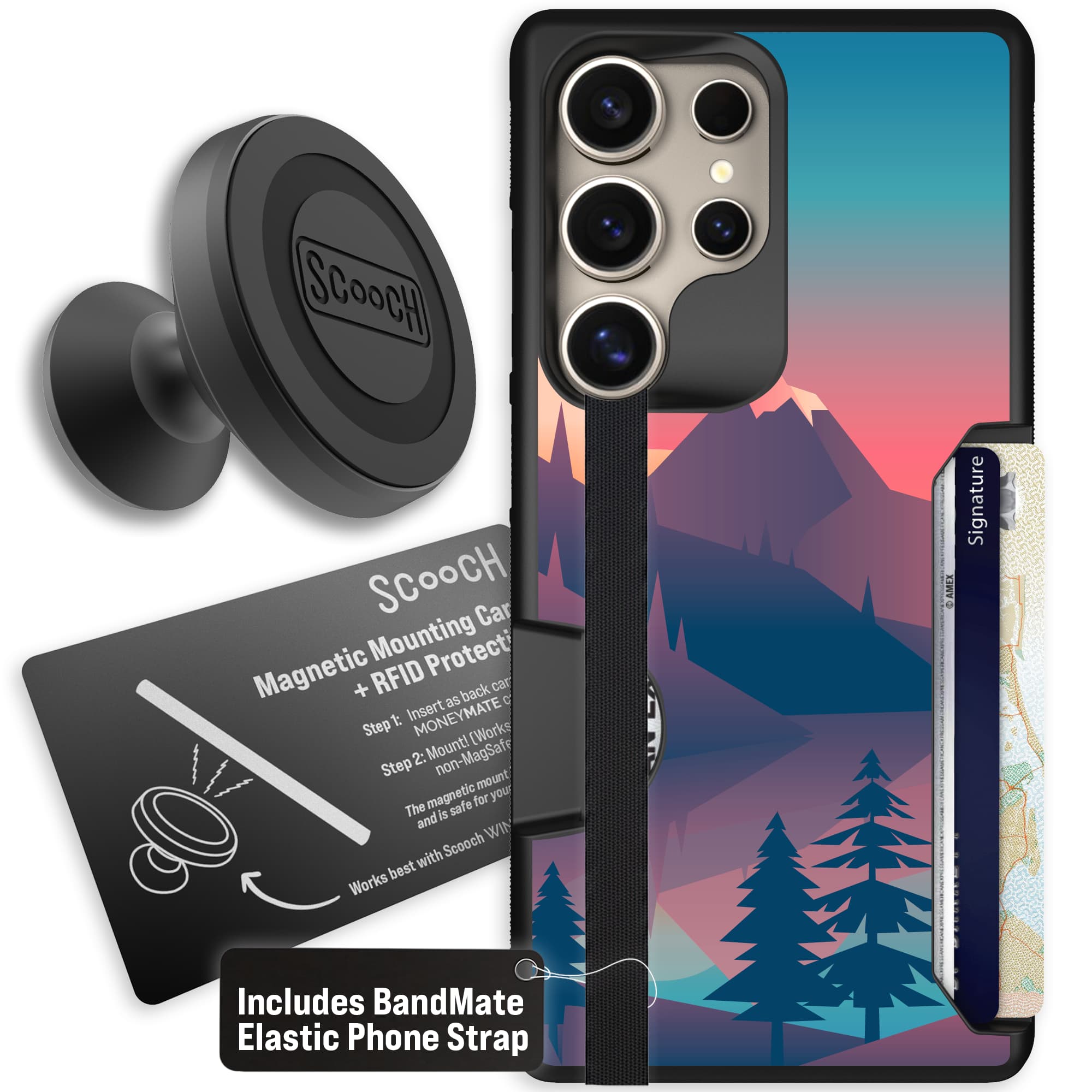 Moneymate - S25 Ultra - Mountain Range - Starter Bundle