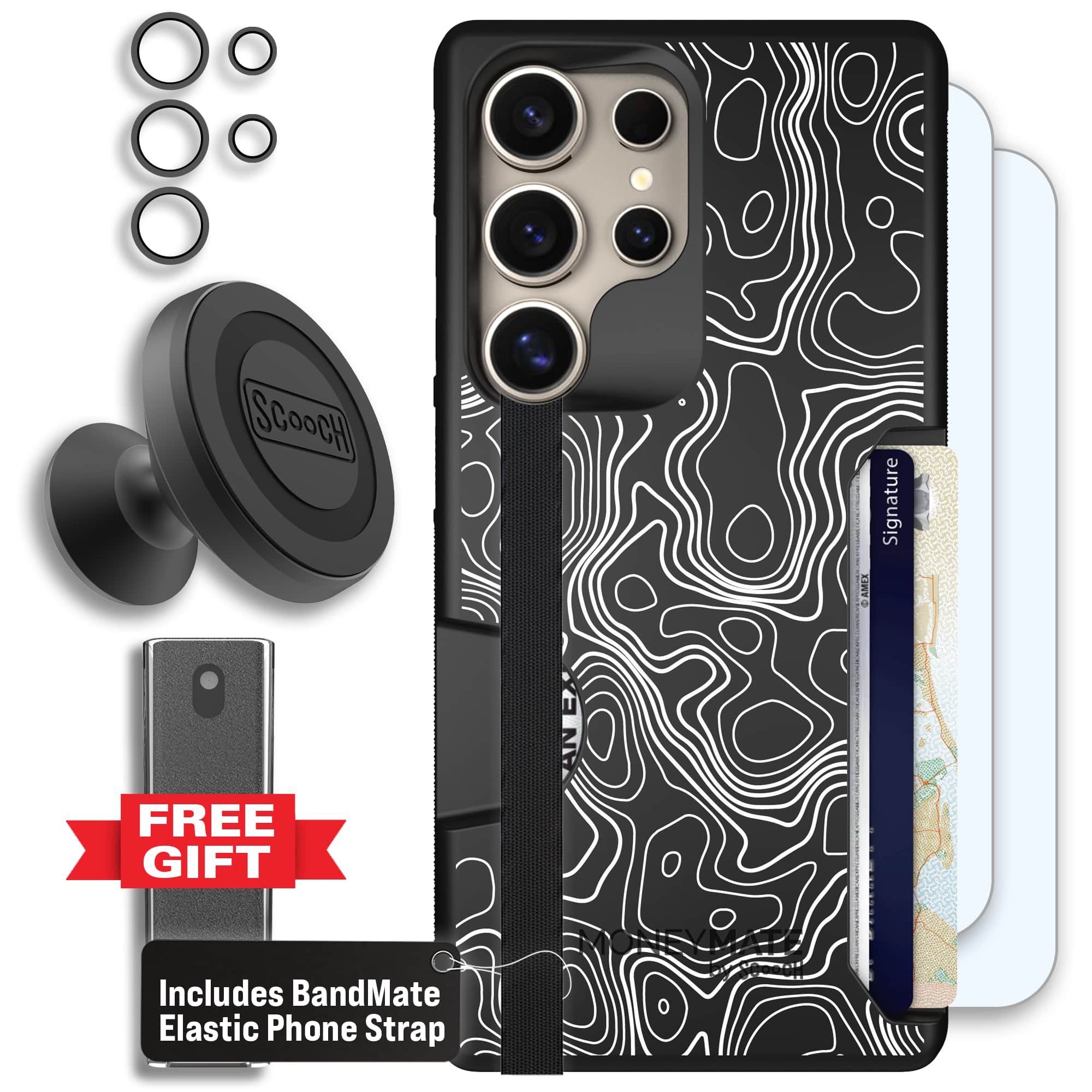 Moneymate - S25 Ultra - Topography - Defender Bundle