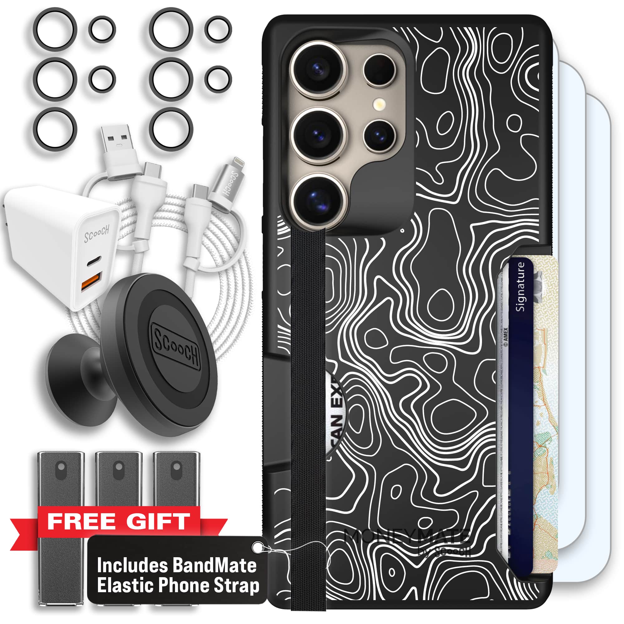 Moneymate - S25 Ultra - Topography - Ultimate Bundle