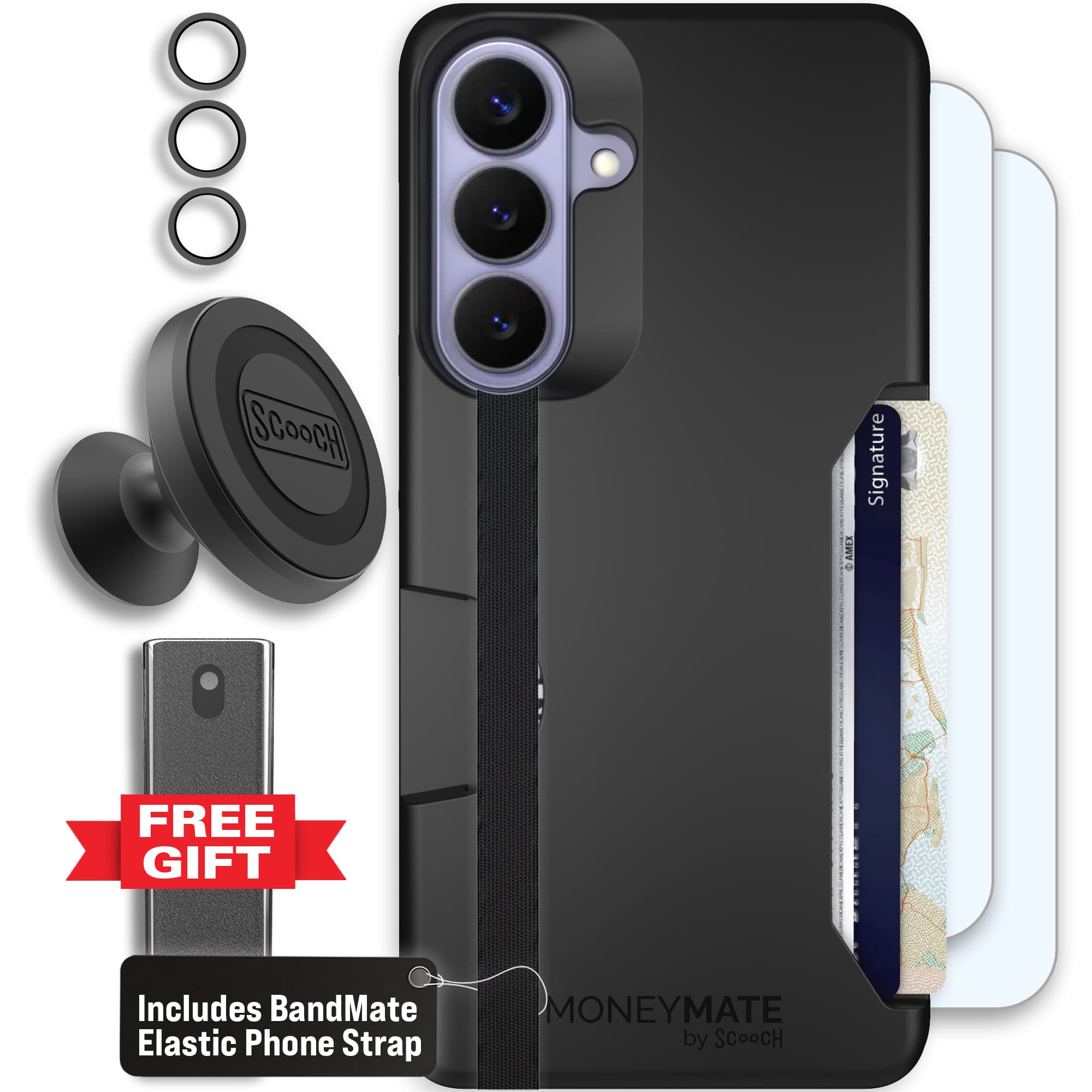 Moneymate - S26 Plus - Black - Defender Bundle
